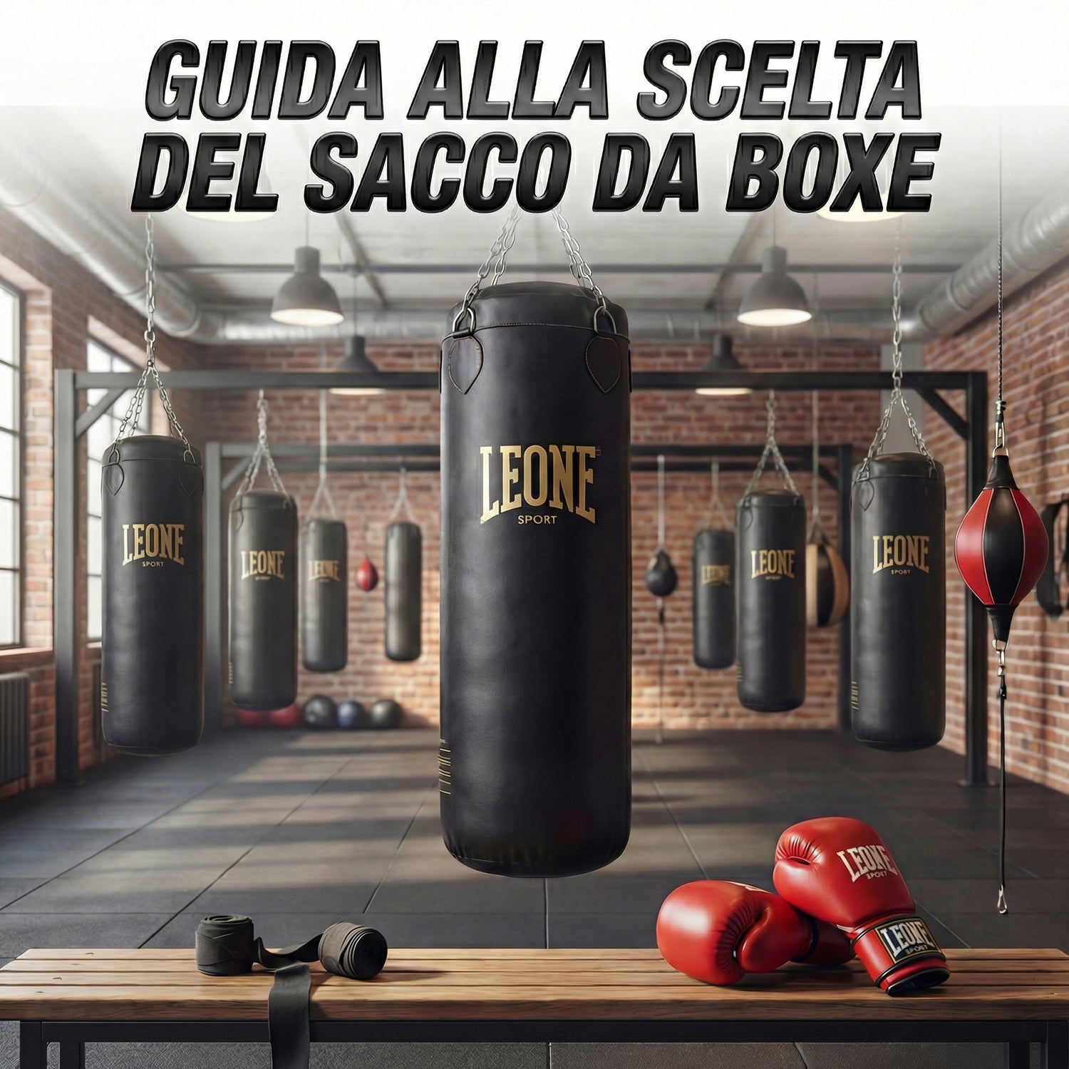Guida alla scelta del sacco da boxe: modelli, discipline e consigli Leone1947