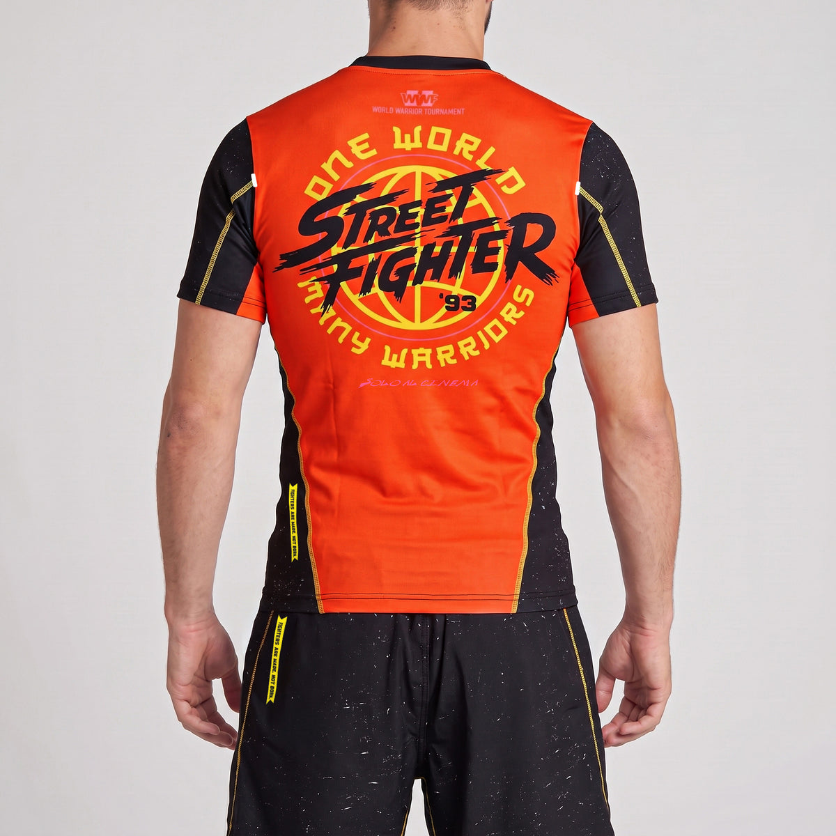 RASHGUARD MANICHE CORTE UOMO LEONE X STREET FIGHTER