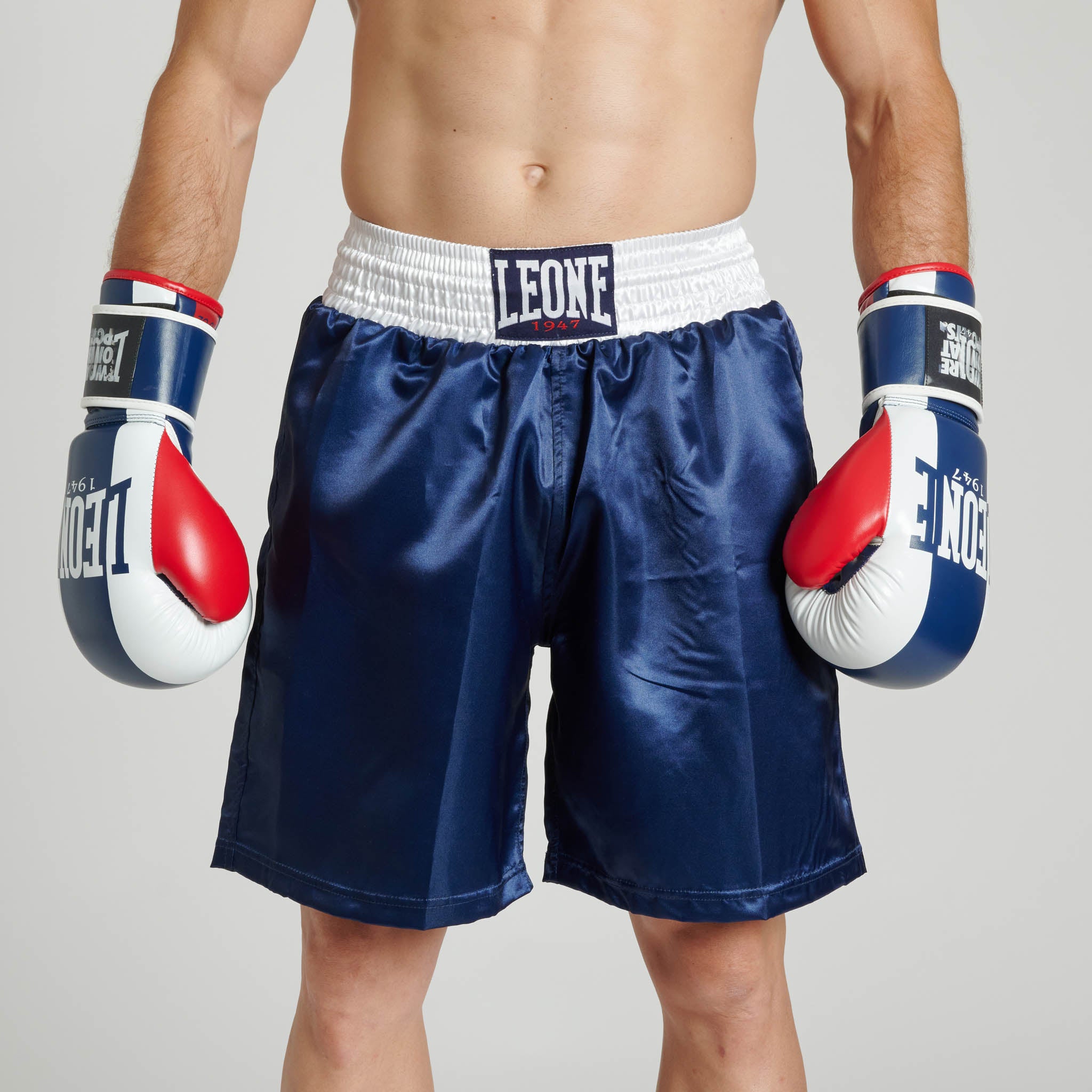 COLOR BLOCK BOXING SHORTS