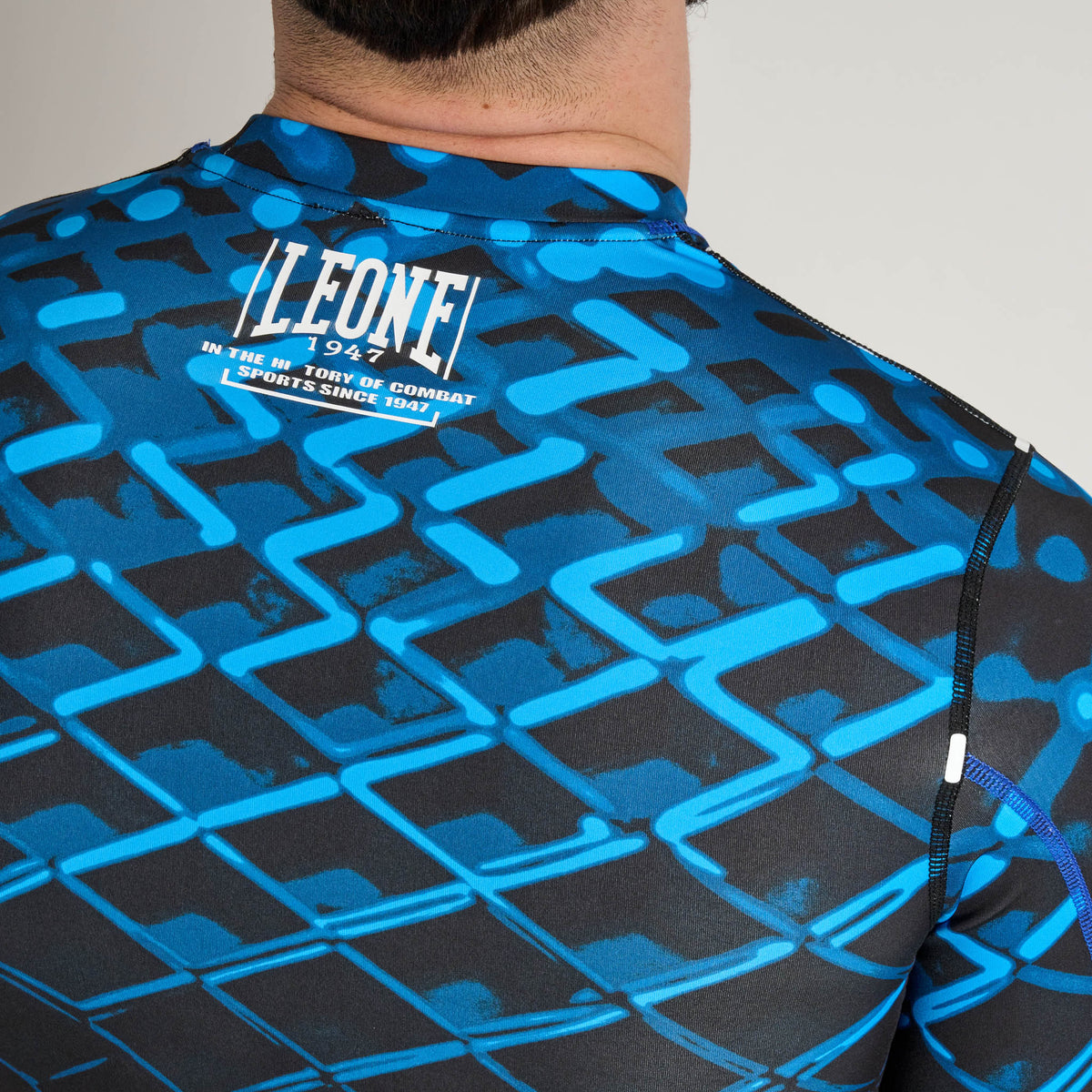 MMA CAGE MEN’S LONG SLEEVE RASHGUARD