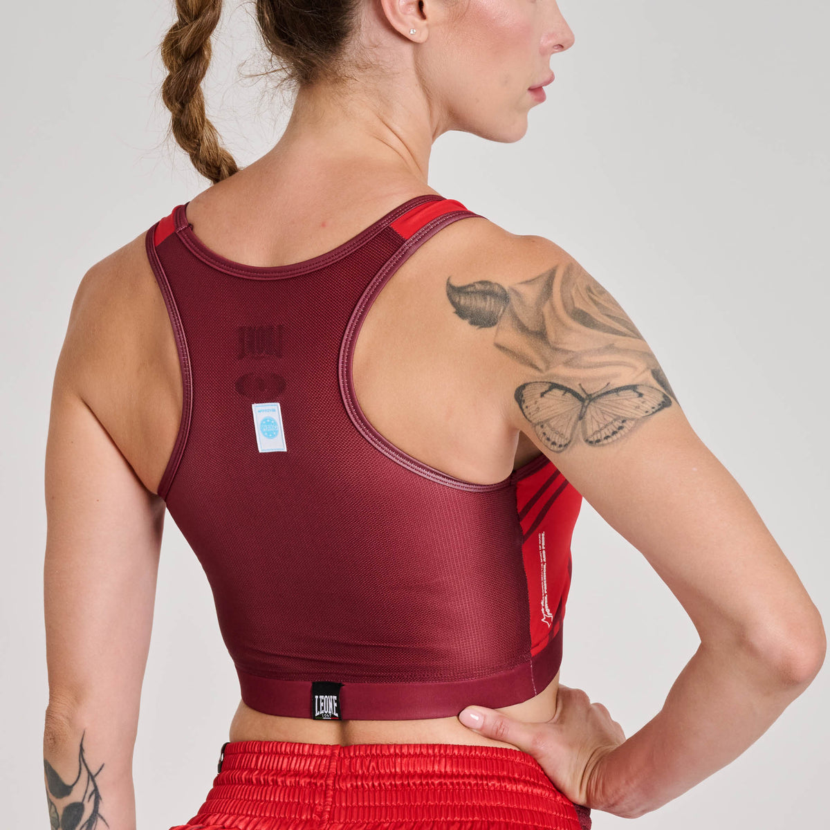 WAKO SPORTS BRA WITH HARD PROTECTION