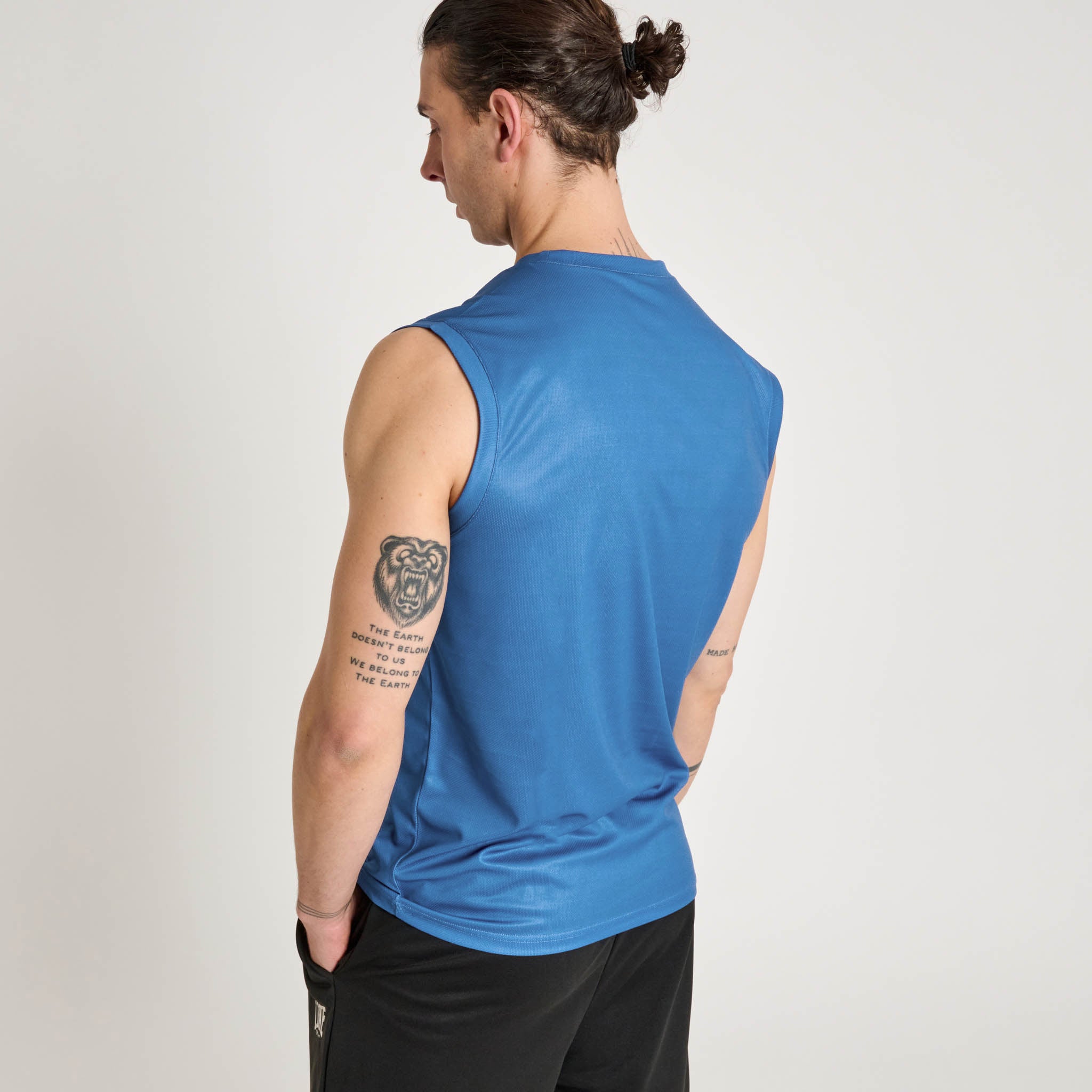 LOGO SLEEVELESS T SHIRT
