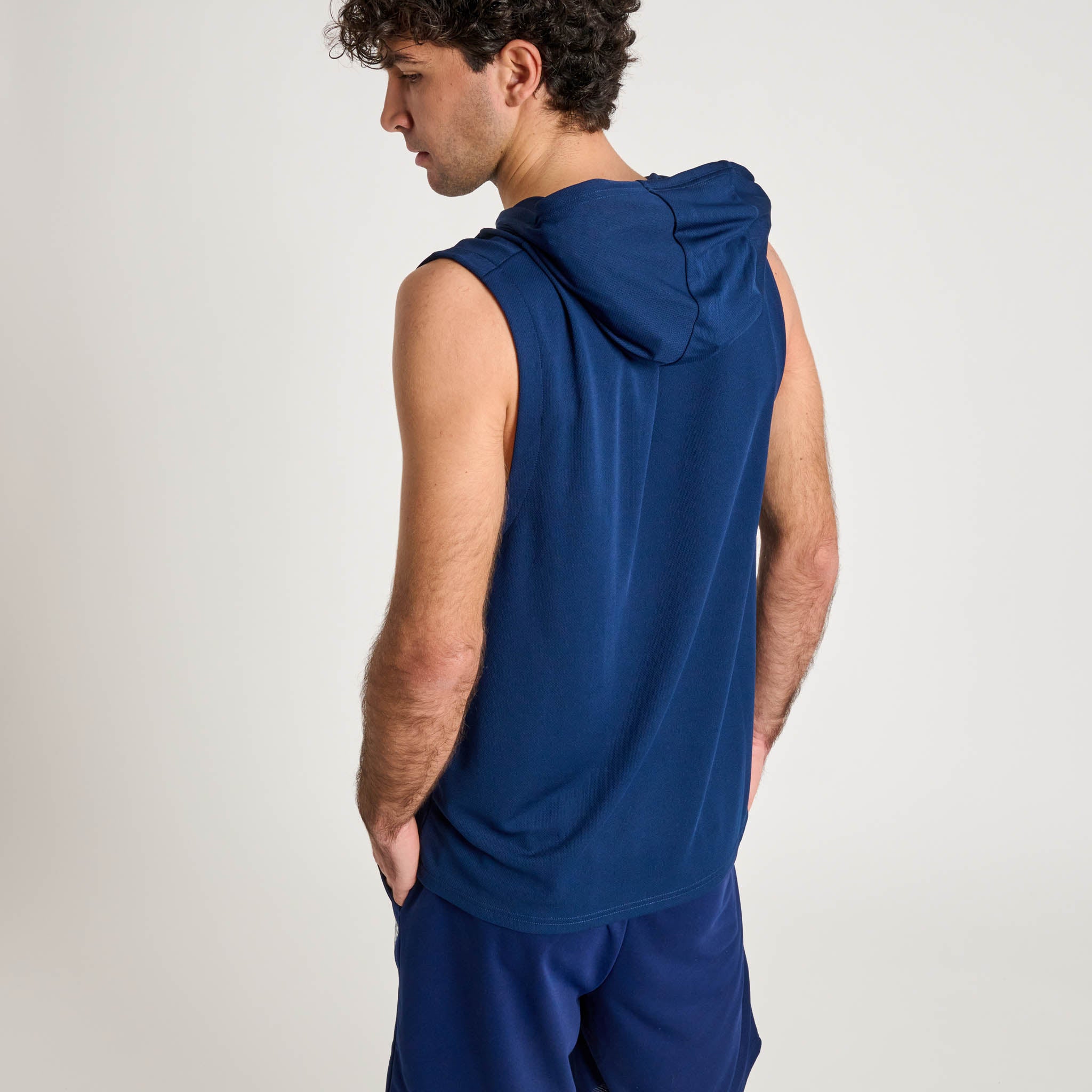 SMANICATO CON CAPPUCCIO LOGO LIGHTWEIGHT