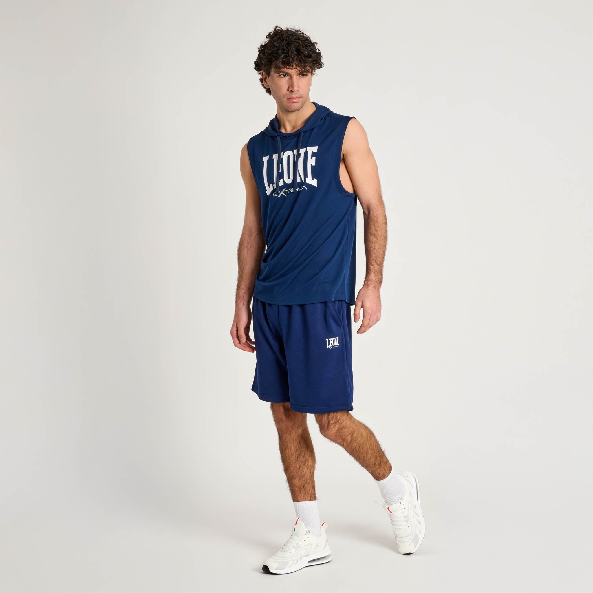 SMANICATO CON CAPPUCCIO LOGO LIGHTWEIGHT