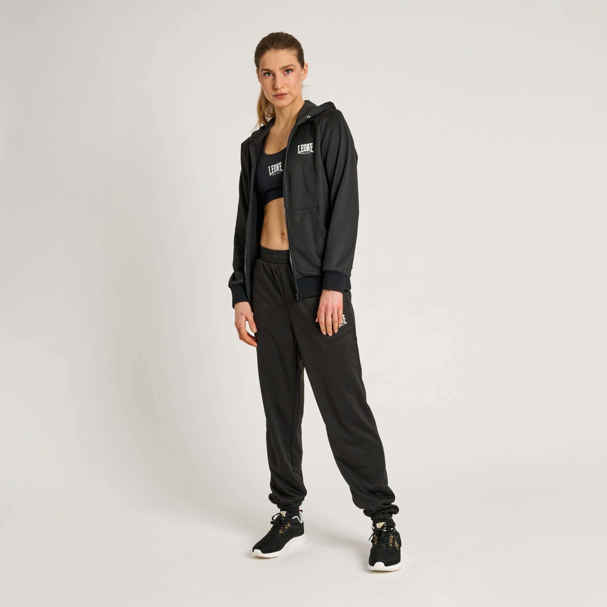 LIGHTWEIGHT LOGO HOODED SWEATSHIRT