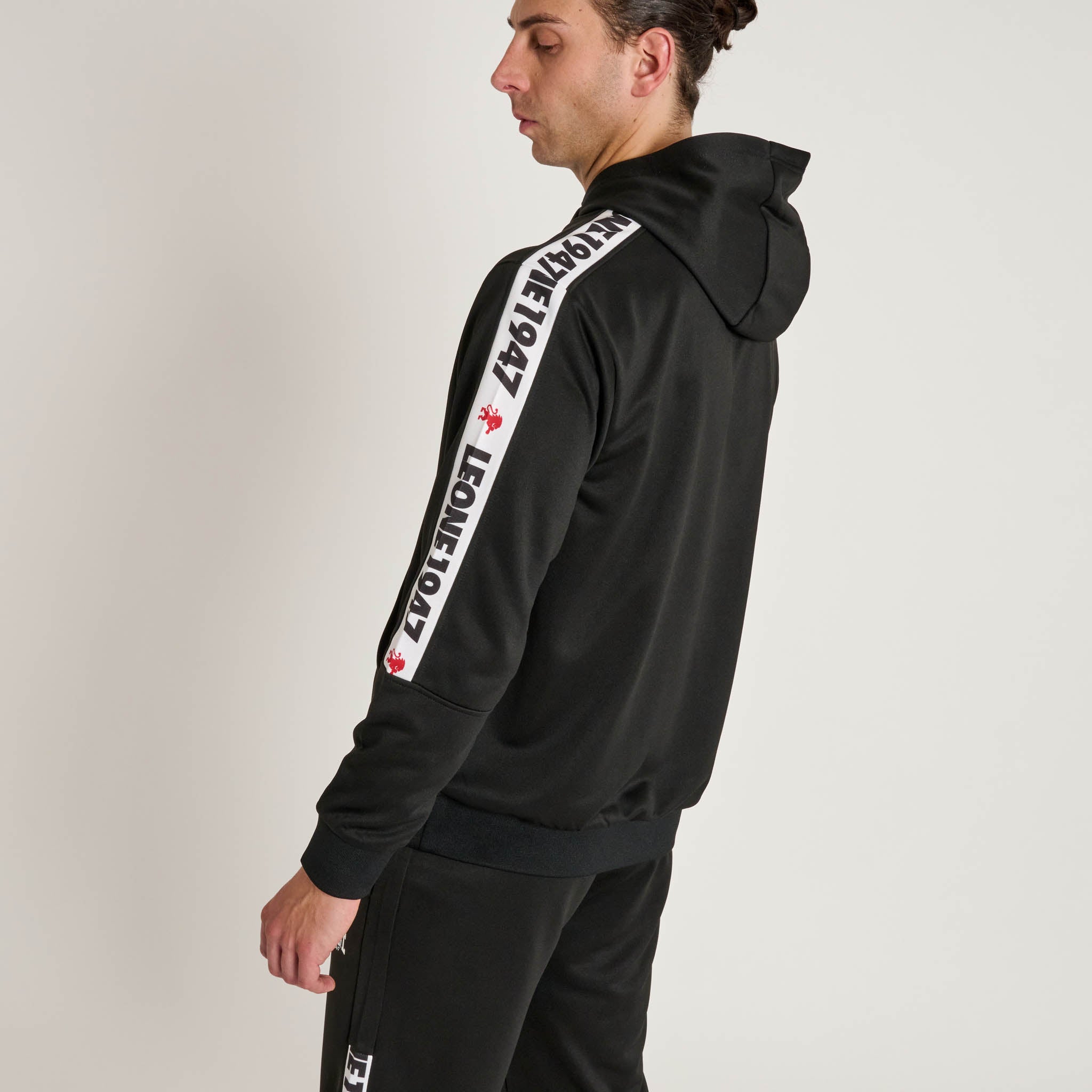 STRIPE 47 HOODED SWEATSHIRT