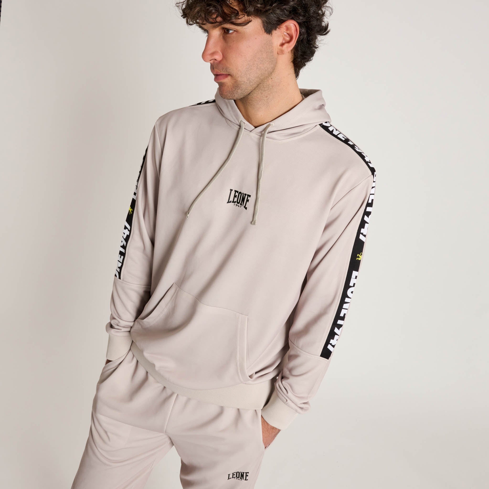 STRIPE 47 HOODED SWEATSHIRT