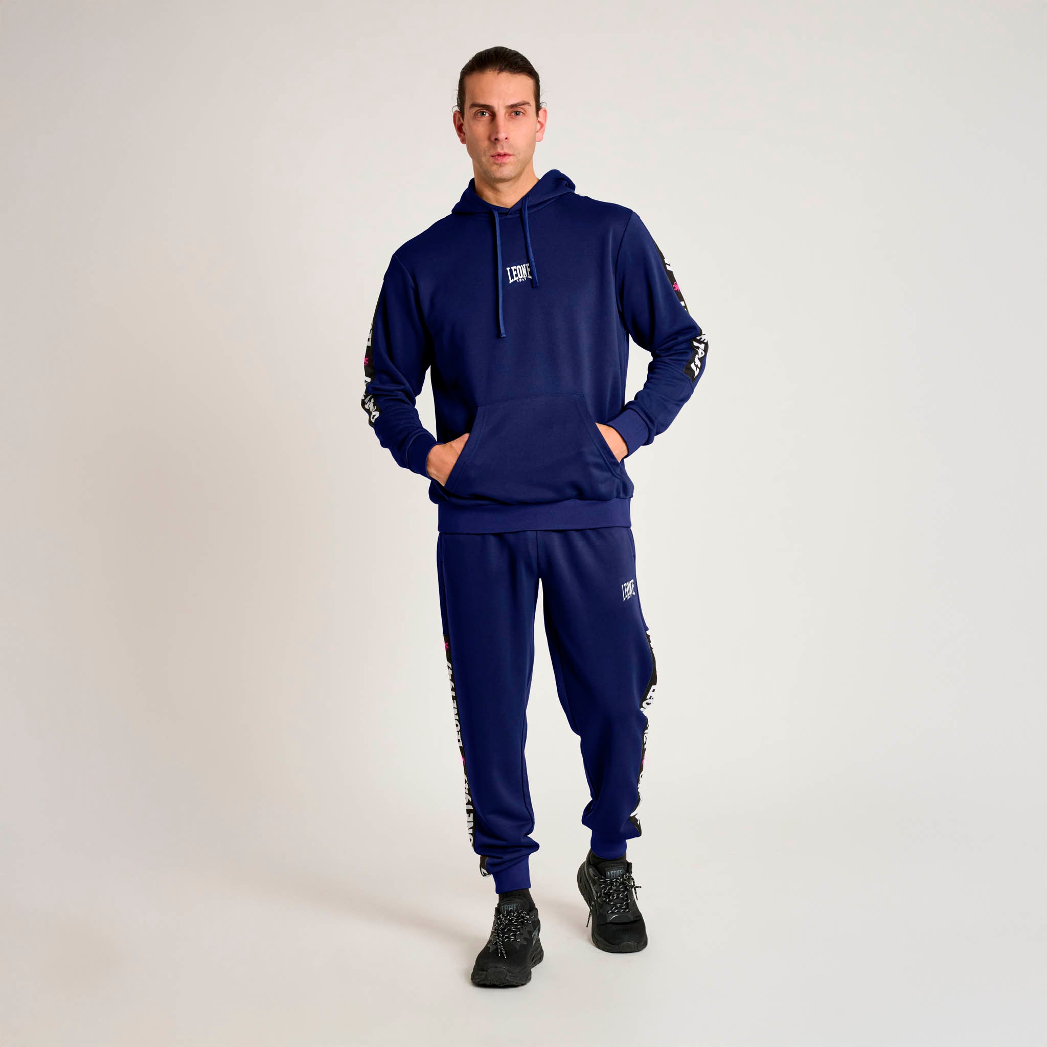 STRIPE 47 HOODED SWEATSHIRT