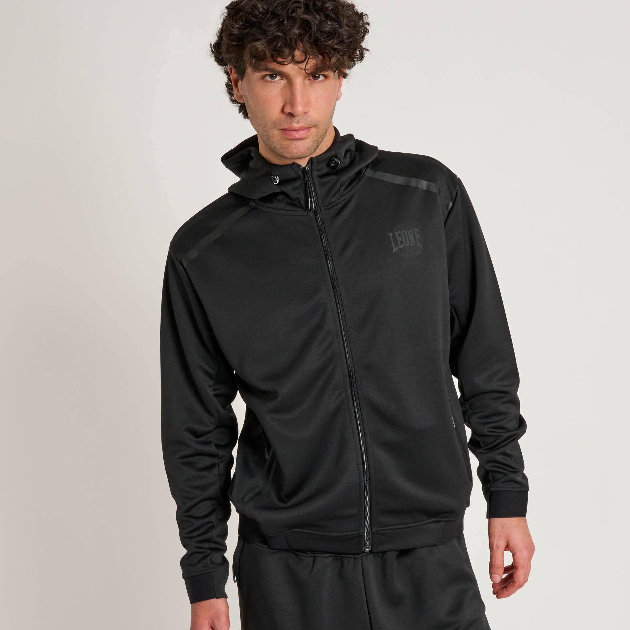 BLACK LION HOODED SWEATSHIRT