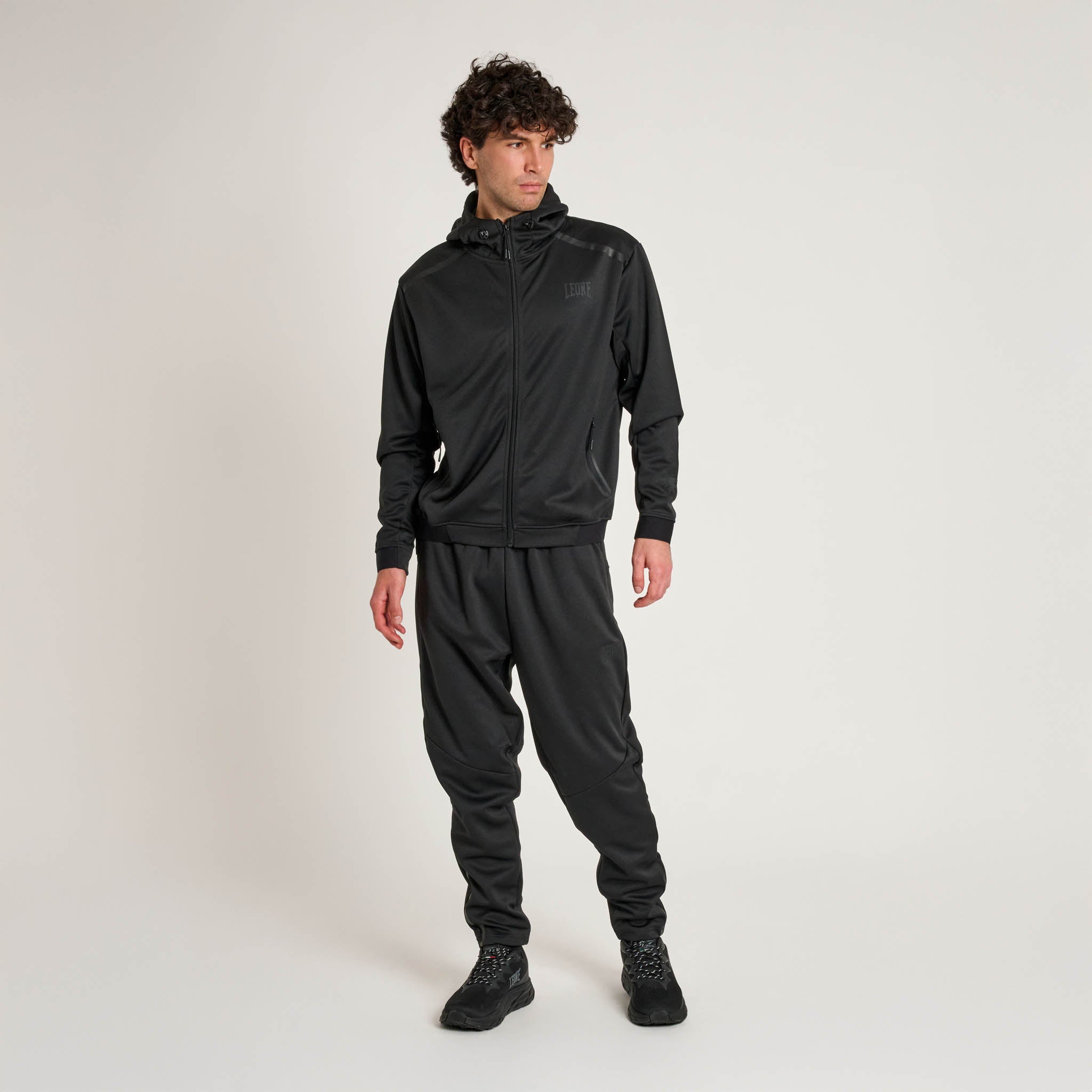 BLACK LION HOODED SWEATSHIRT