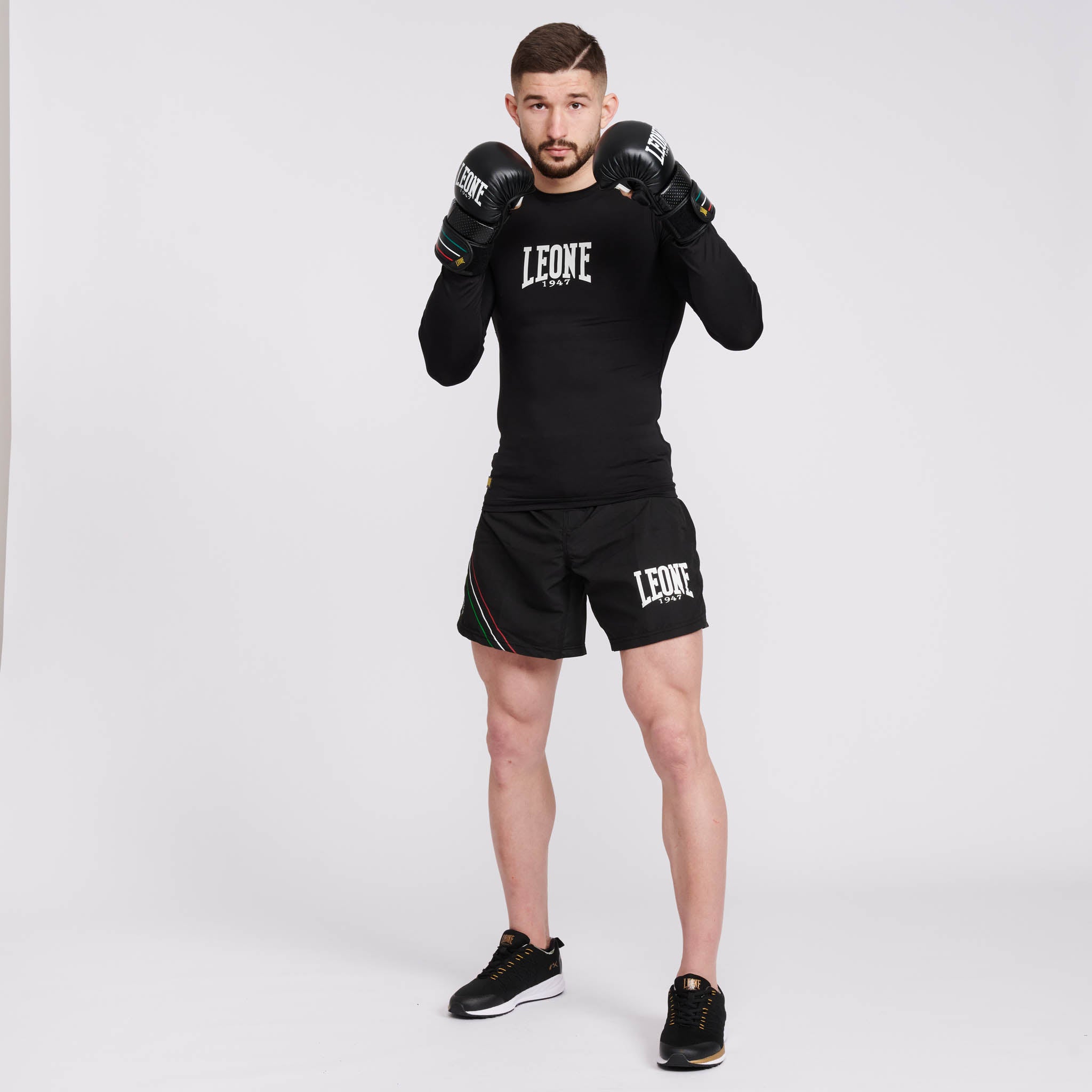 FLAG COMPRESSION LONGSLEEVED T SHIRT