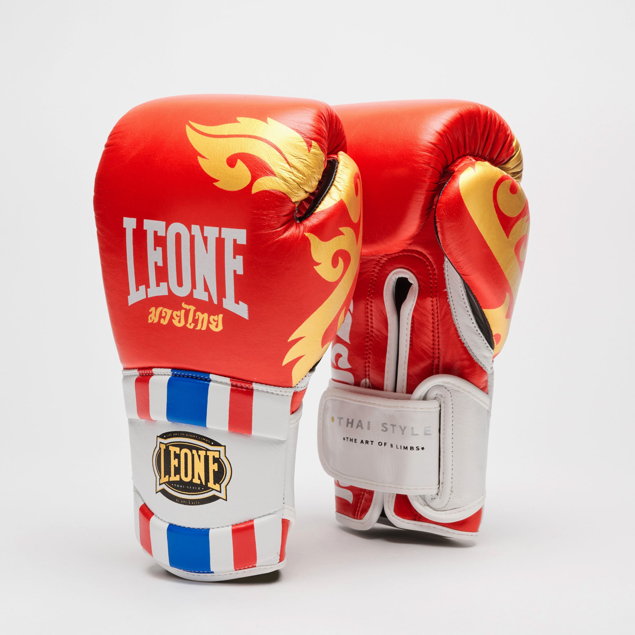 BOXING GLOVES THAI STYLE GN114 red | Leone 1947 Official Shop