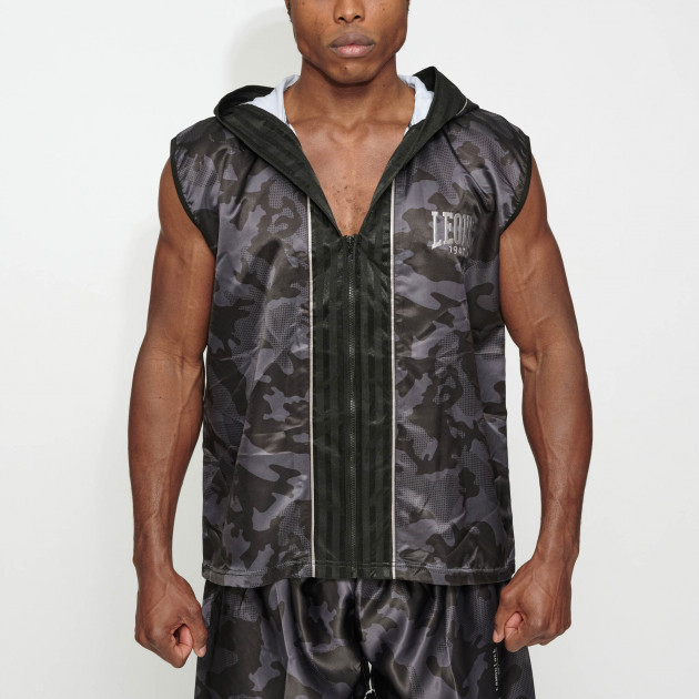 CAMOBLACK SLEEVELESS BOXING GOWN
