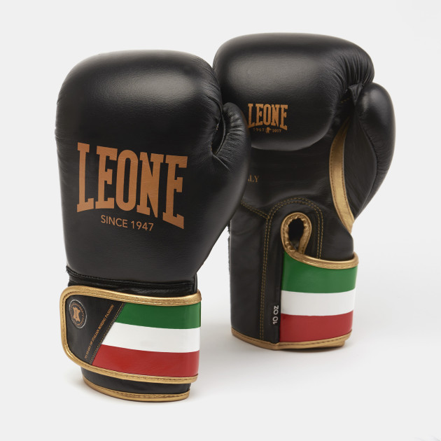  LEONE 1947 GN059 Boxing Gloves Unisex Adult, Black, 10 oz :  Sports & Outdoors