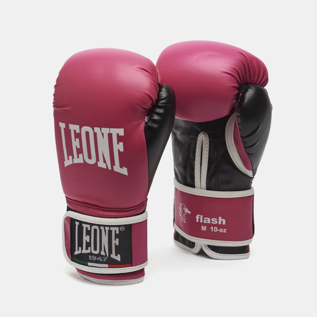 Leone 1947 Guantes Boxeo Mujer Fighter Life Gris-Morado