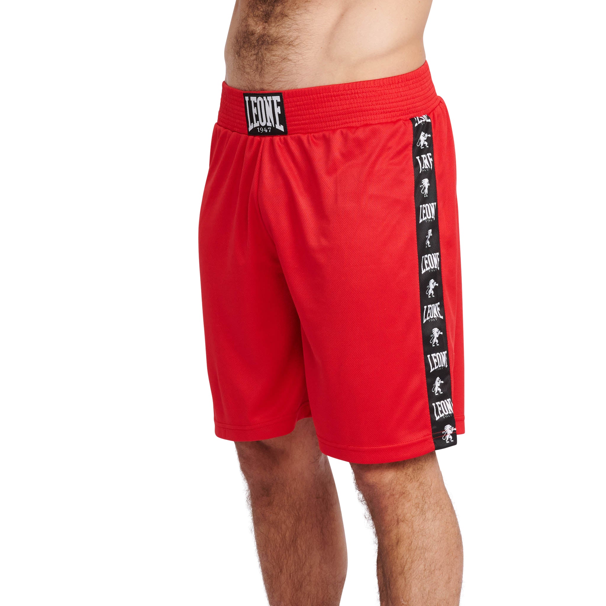AMBASSADOR BOXING SHORTS AB219 red | Leone 1947 Official Shop