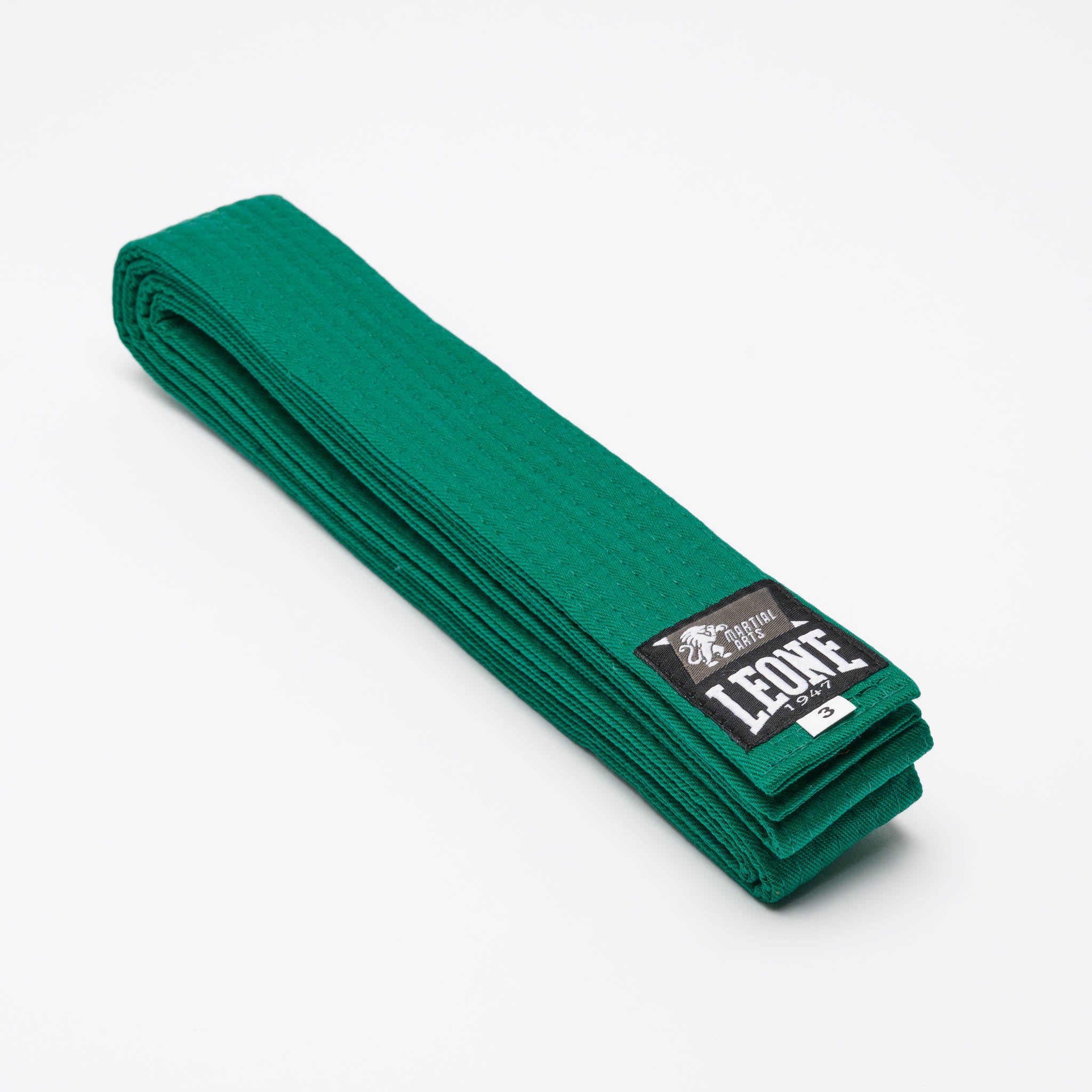 KARATE JUDO BELT AB402 Green Leone 1947 Official Shop KARATE JUDO BELT AB402 Green Leone 1947 Official Shop