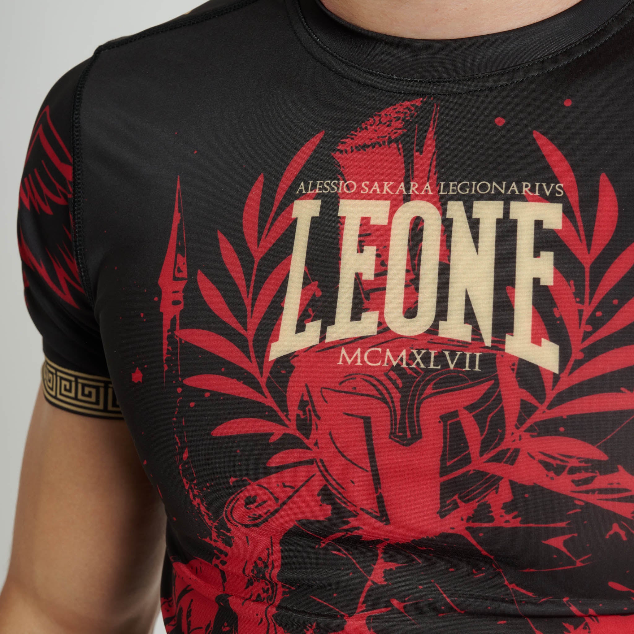 LEGIONARIVS III COMPRESSION T-SHIRT AB949 black | Leone 1947