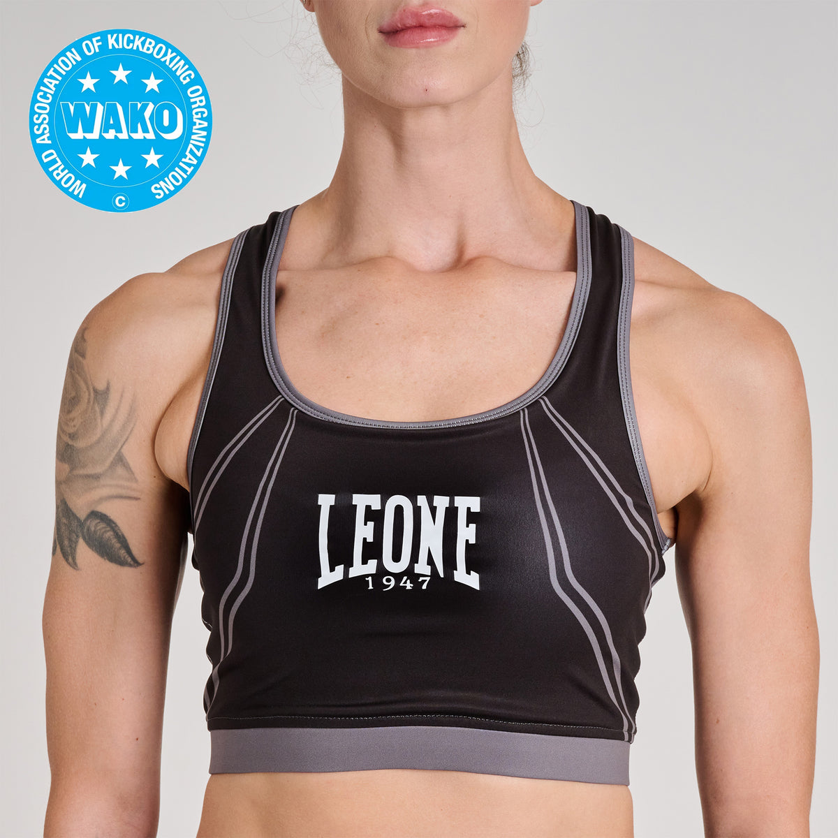 WAKO SPORTS BRA WITH HARD PROTECTION