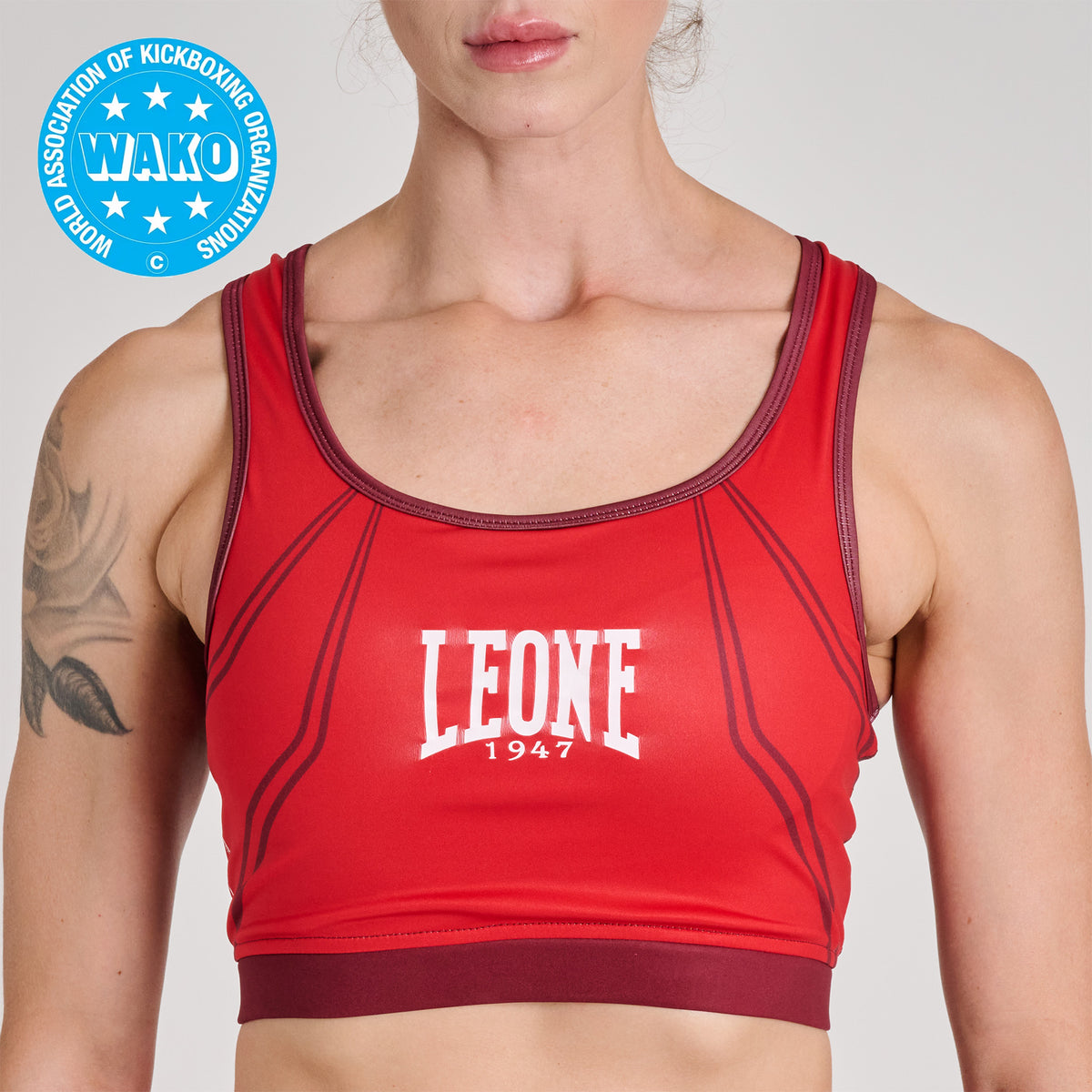 WAKO SPORTS BRA WITH HARD PROTECTION