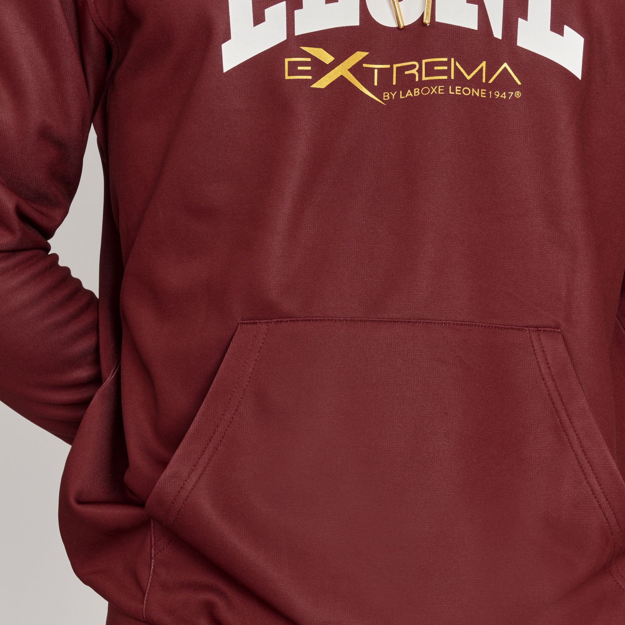 FELPA CON CAPPUCCIO LOGO