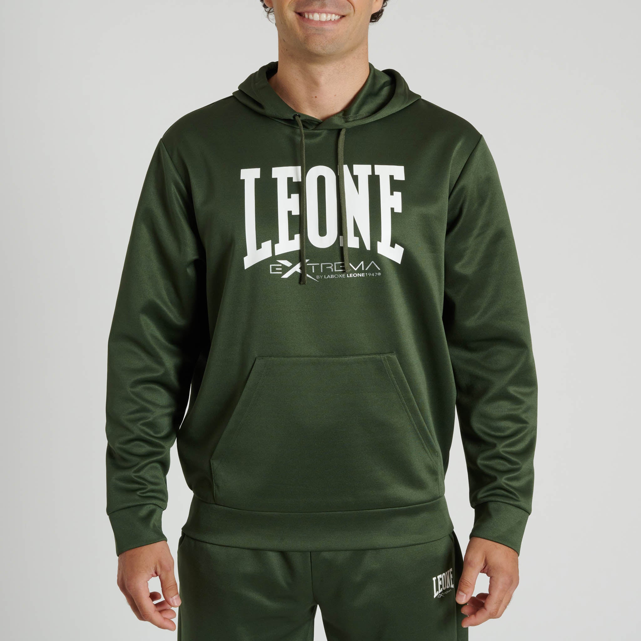 FELPA CON CAPPUCCIO LOGO