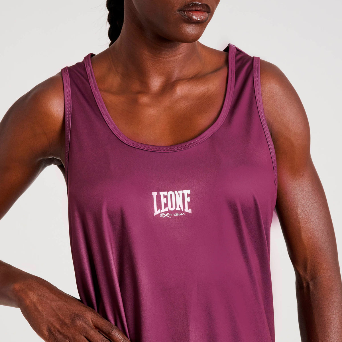 CANOTTA DONNA LOGO DRY MESH