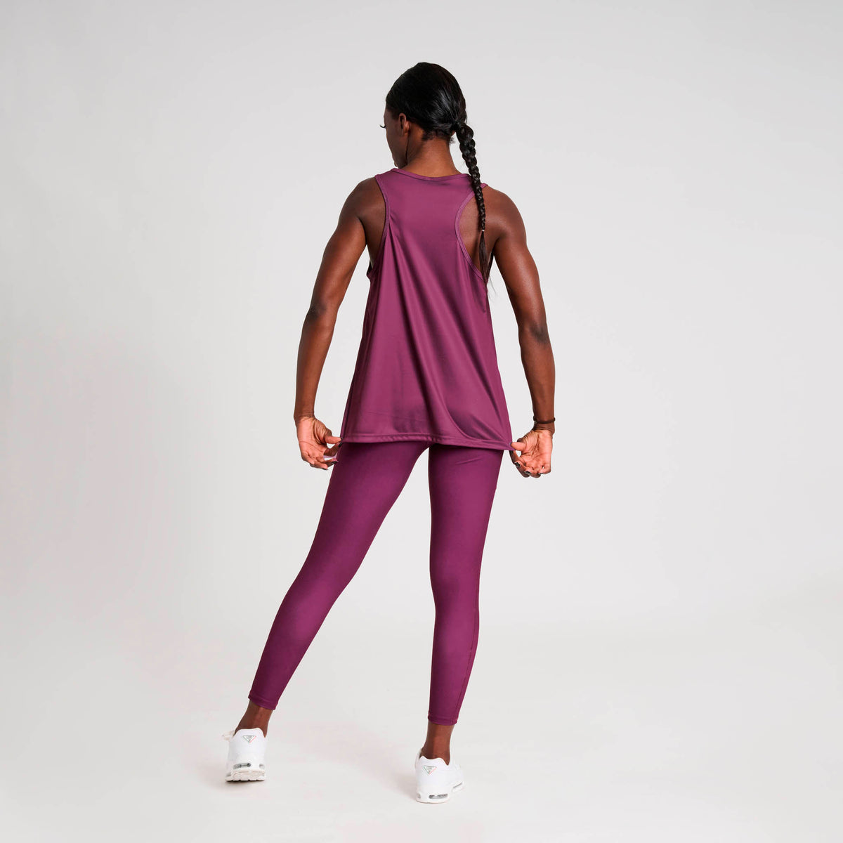 CANOTTA DONNA LOGO DRY MESH