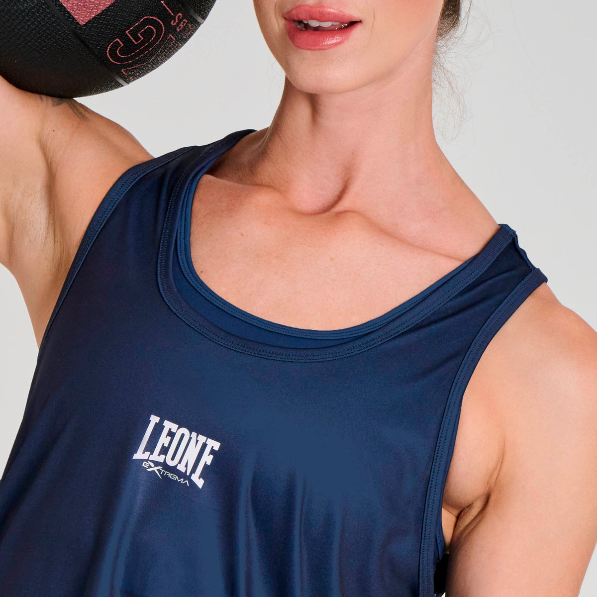 CANOTTA DONNA LOGO DRY MESH