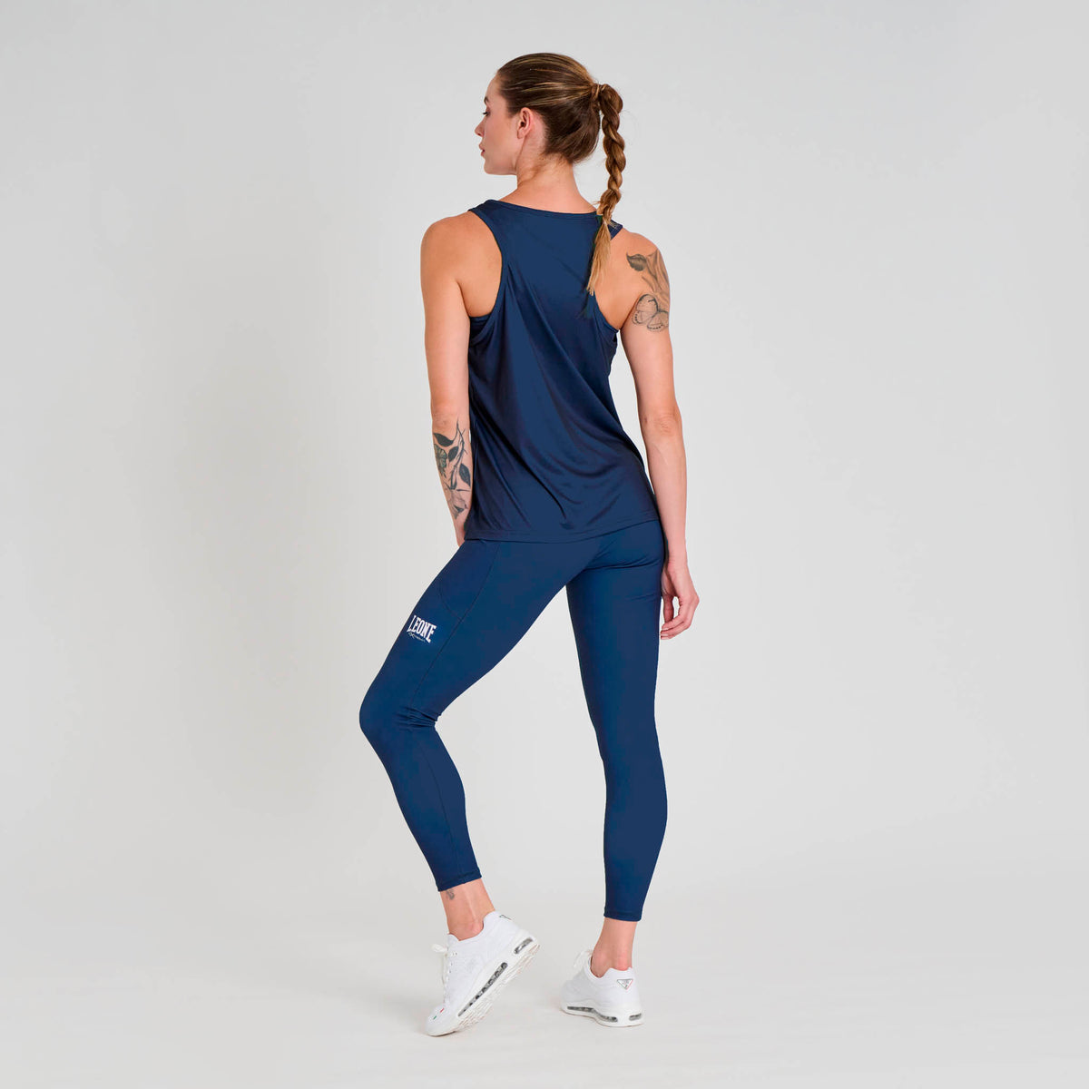 CANOTTA DONNA LOGO DRY MESH