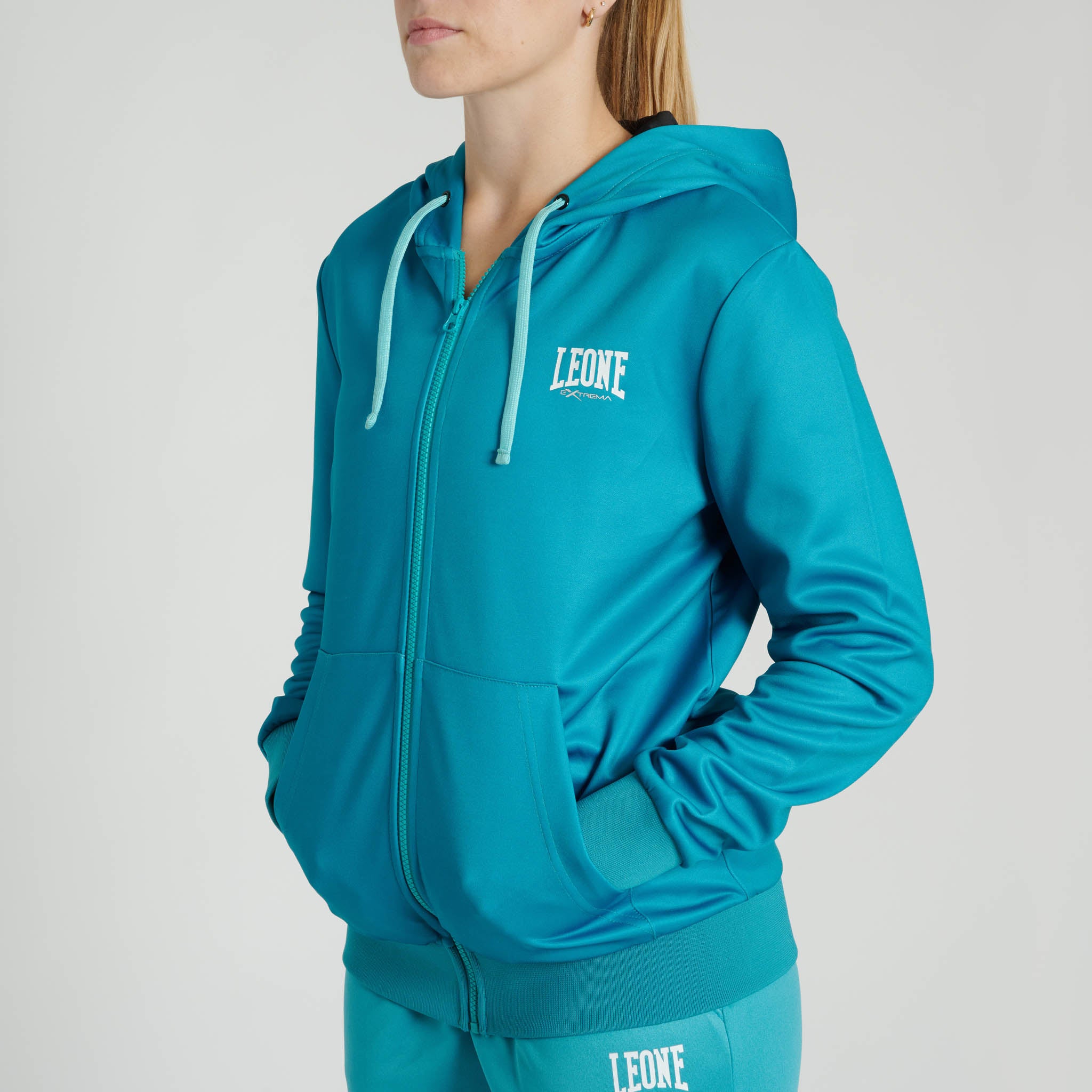 FELPA CON CAPPUCCIO LOGO