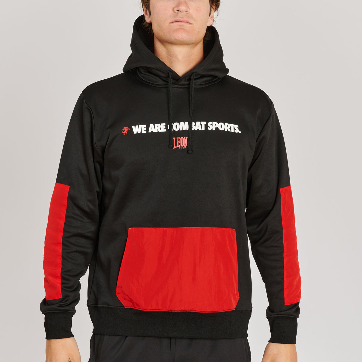 FELPA CON CAPPUCCIO LOGO WACS