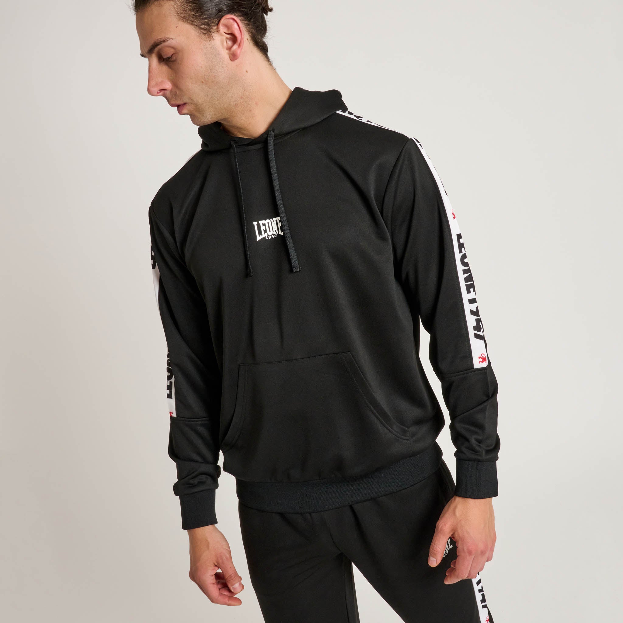 STRIPE 47 HOODED SWEATSHIRT