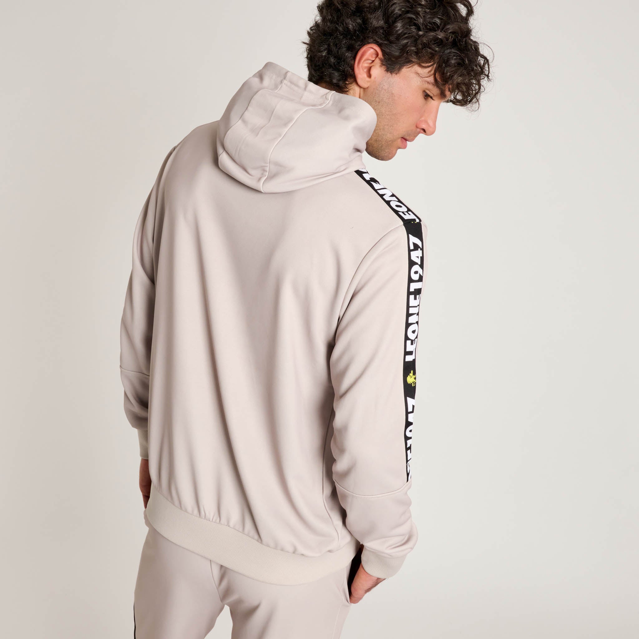 LIGHTWEIGHT STRIPE 47 HOODED SWEATSHIRT