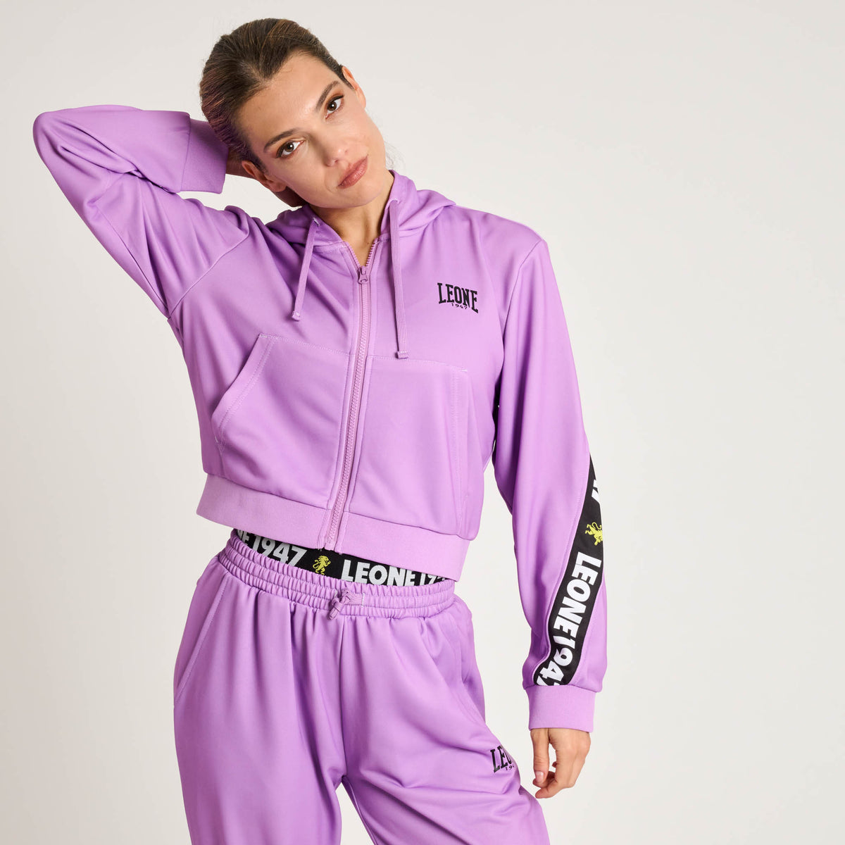 FELPA CON CAPPUCCIO STRIPE 47 LIGHTWEIGHT