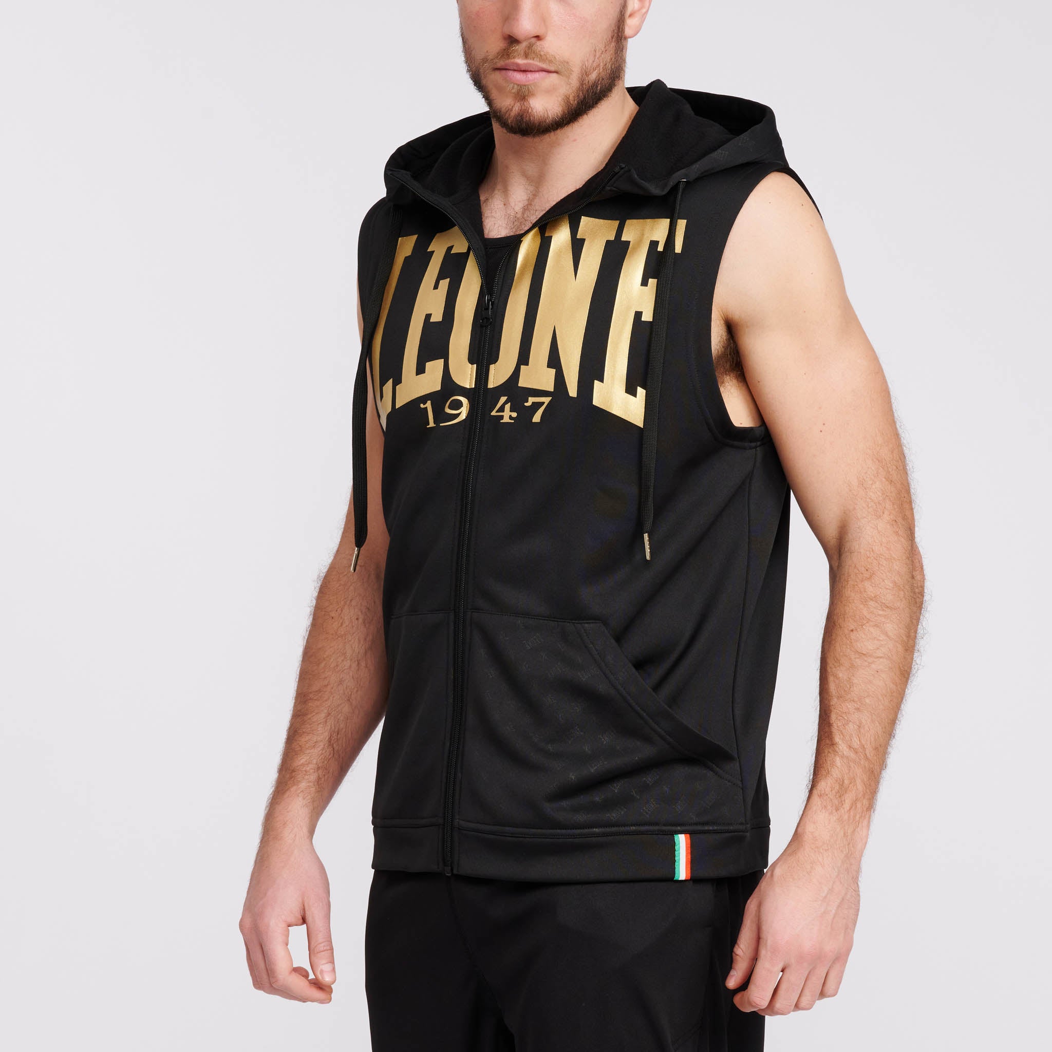 DNA HOODED SLEEVELESS