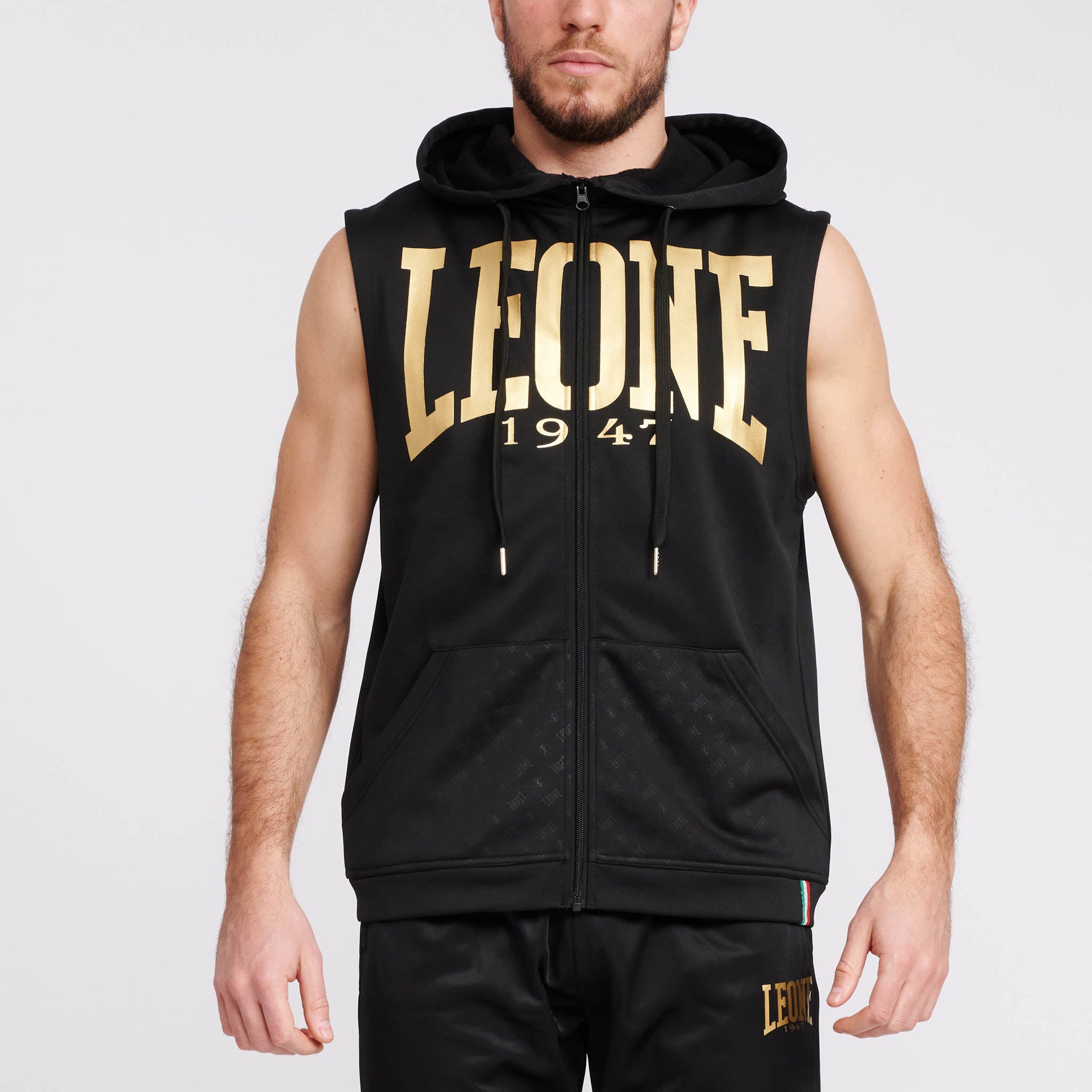 DNA HOODED SLEEVELESS