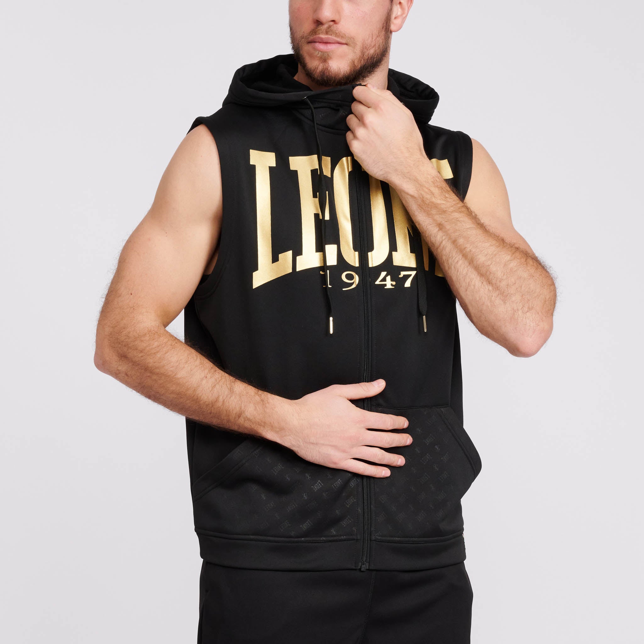 DNA HOODED SLEEVELESS