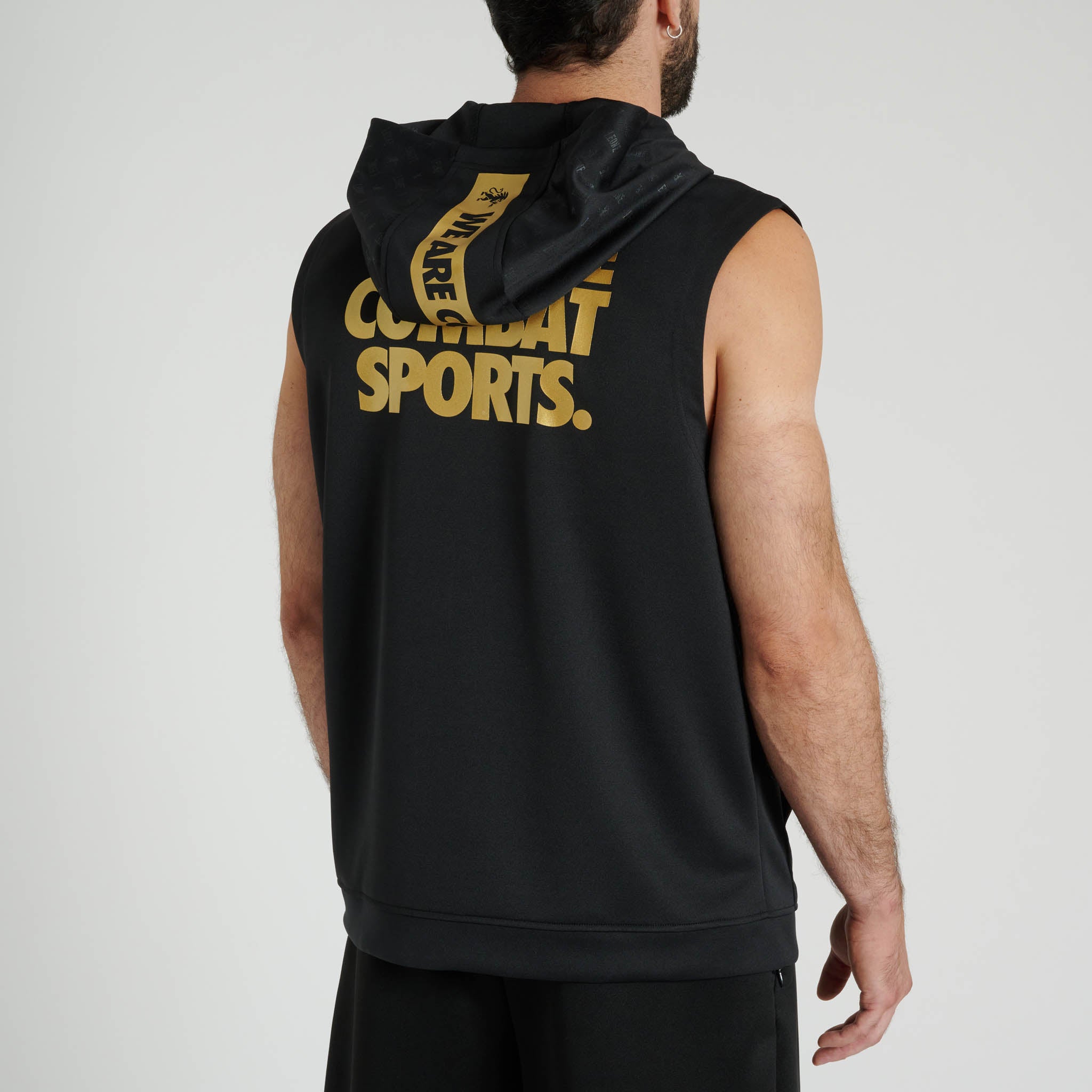 DNA HOODED SLEEVELESS SWEATSHIRT