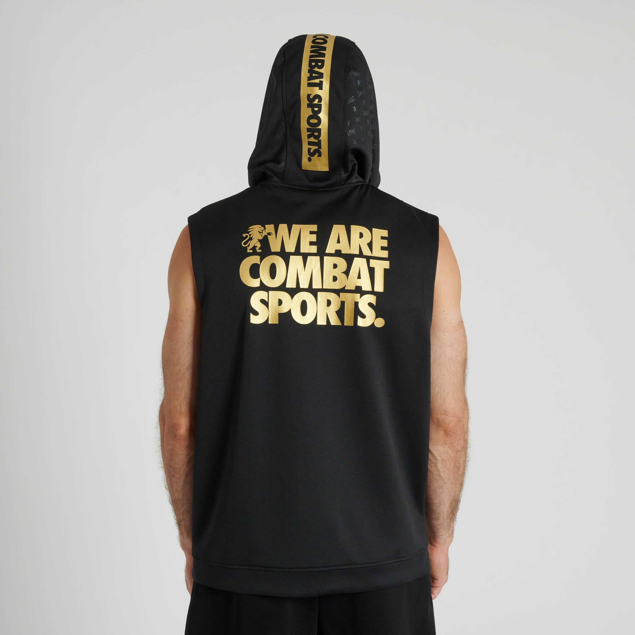 DNA HOODED SLEEVELESS SWEATSHIRT