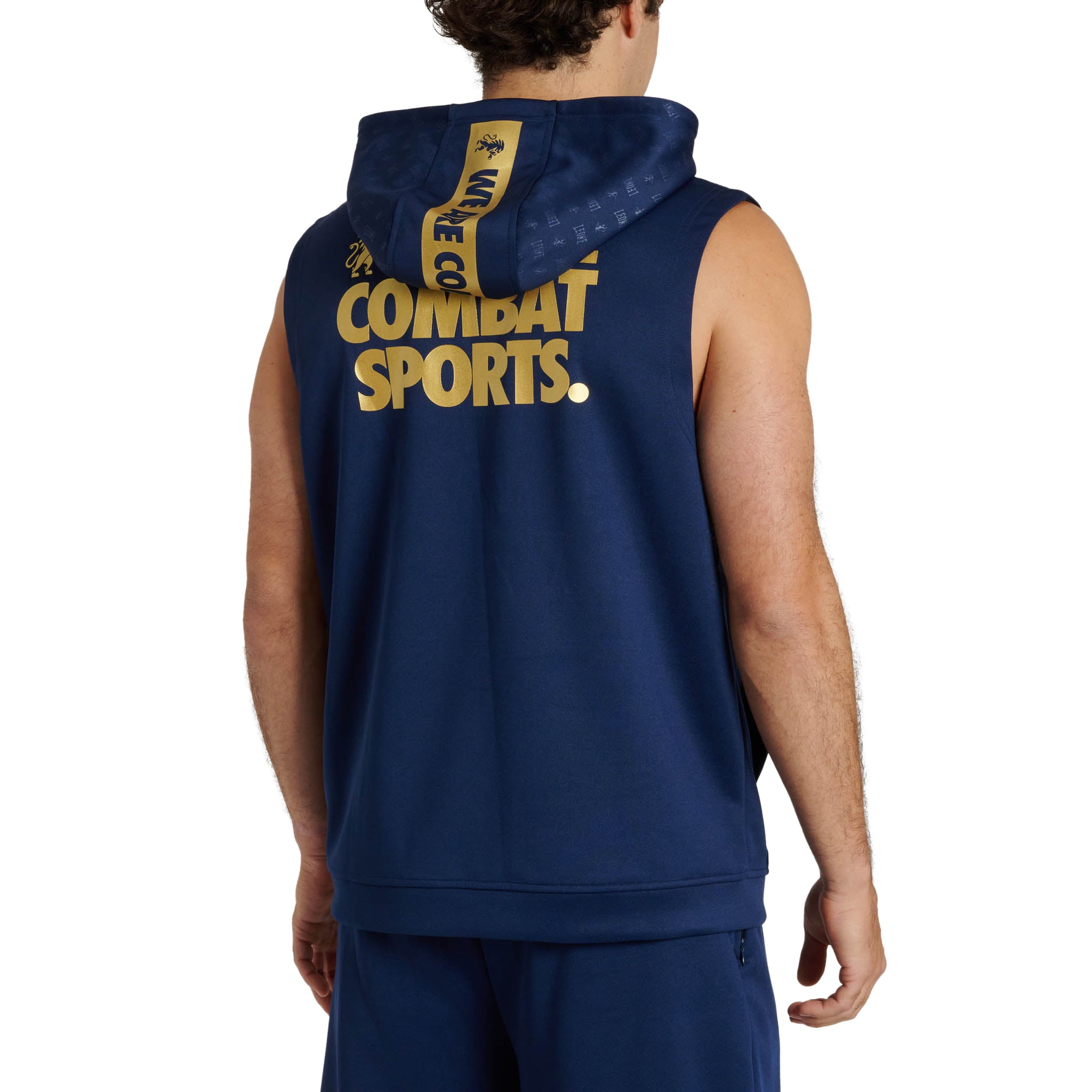 DNA HOODED SLEEVELESS SWEATSHIRT