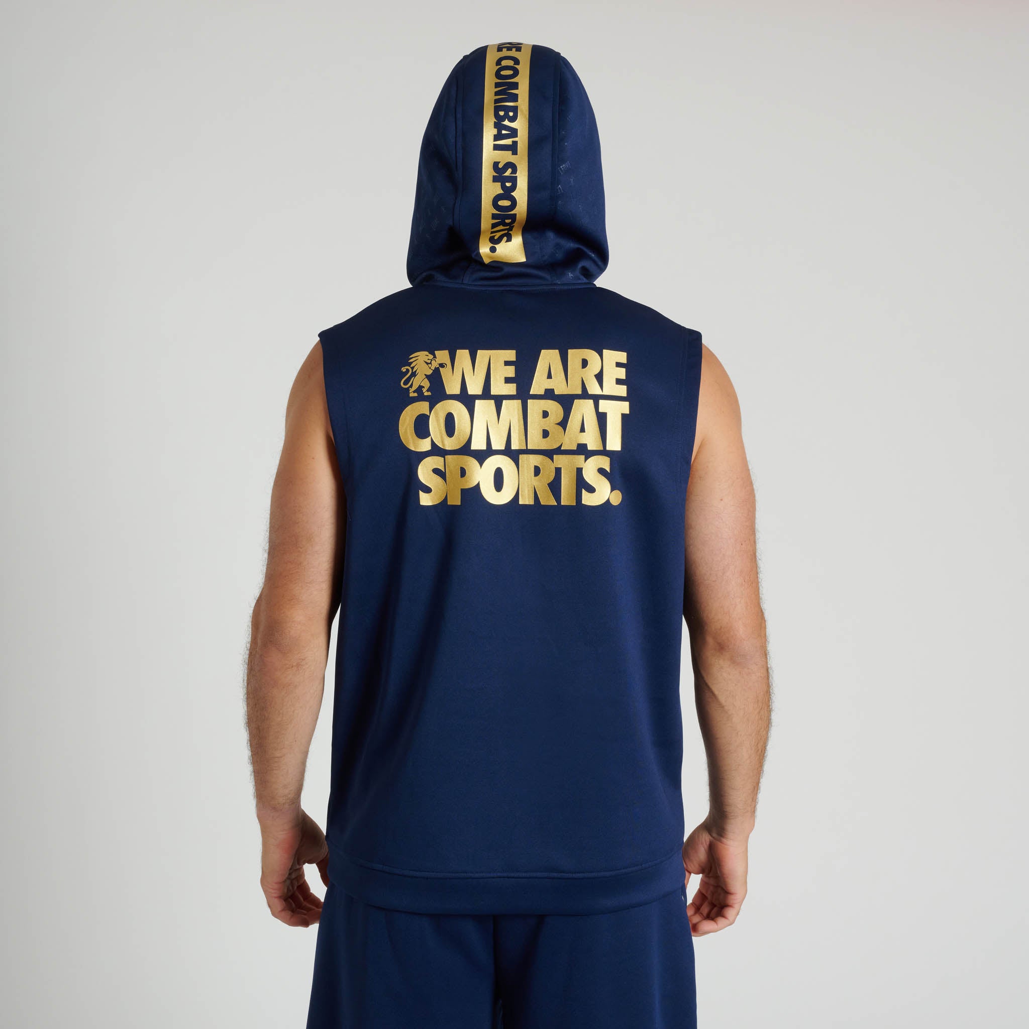 DNA HOODED SLEEVELESS SWEATSHIRT