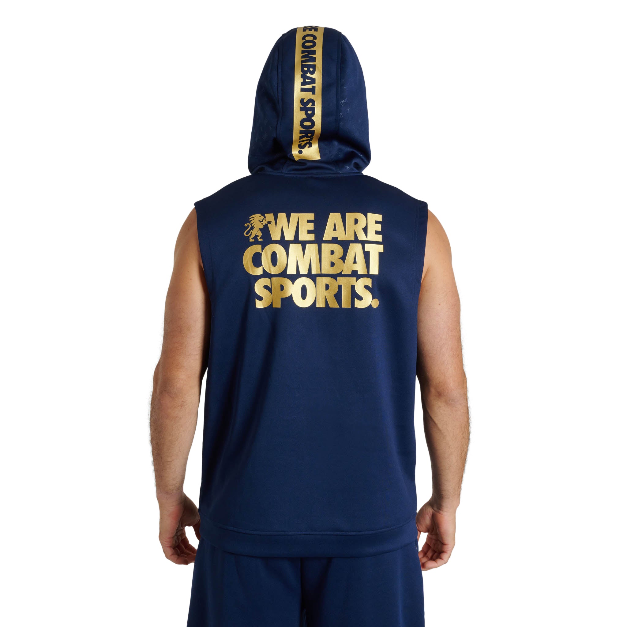 DNA HOODED SLEEVELESS SWEATSHIRT