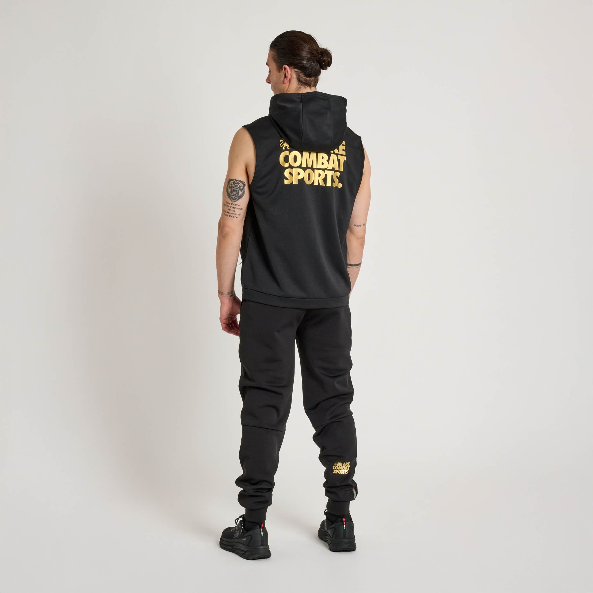 DNA HOODED SLEEVELESS SWEATSHIRT