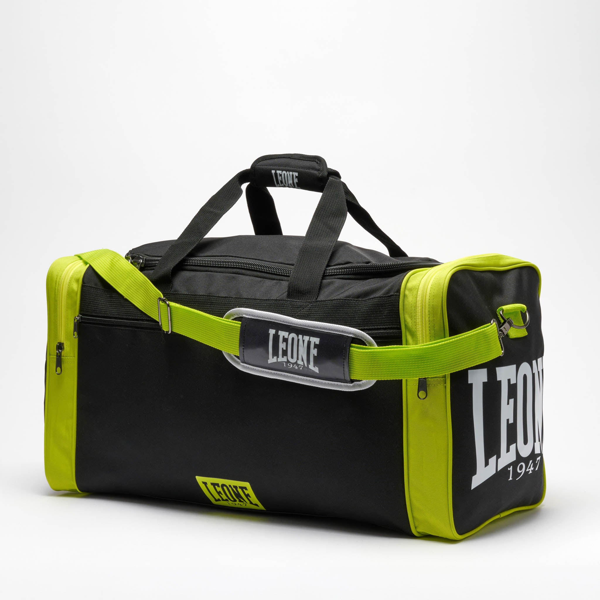 COLOR BLOCK DUFFEL BAG