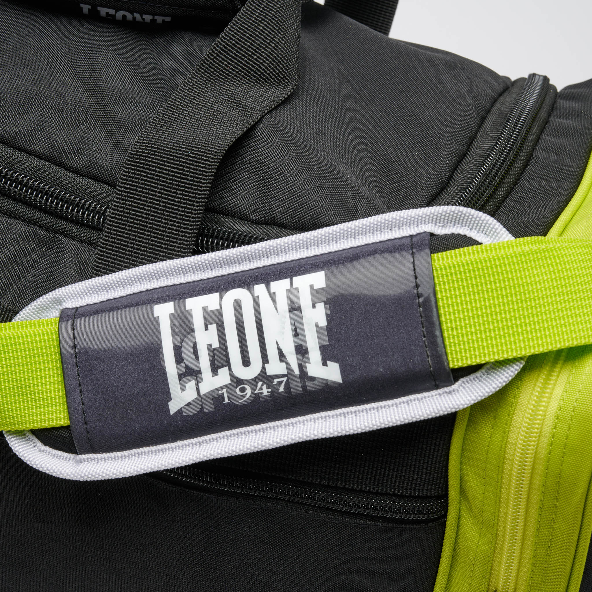COLOR BLOCK DUFFEL BAG