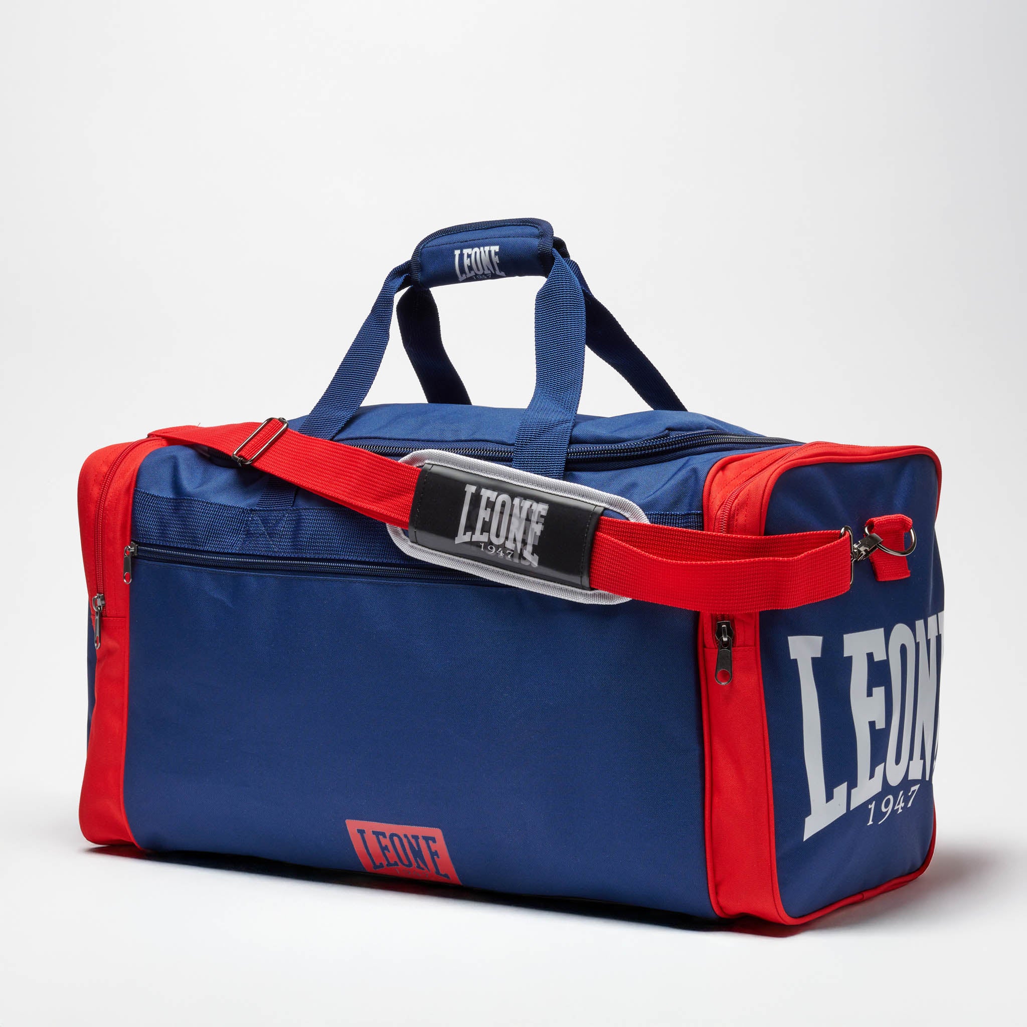 COLOR BLOCK DUFFEL BAG