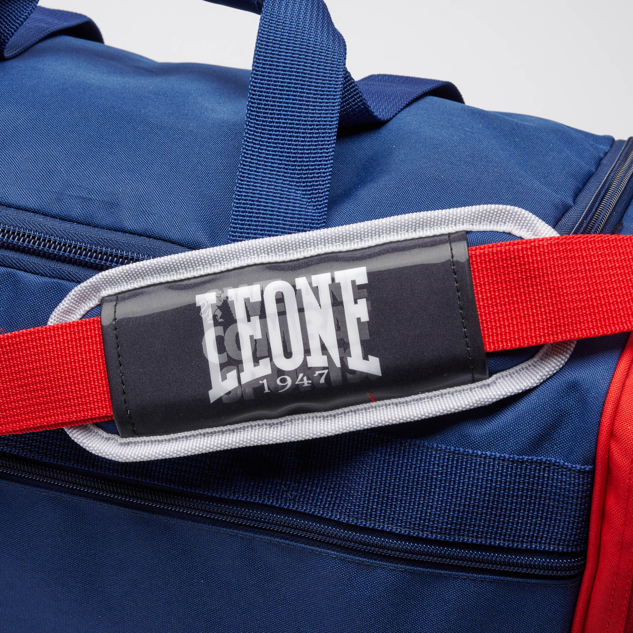 COLOR BLOCK DUFFEL BAG