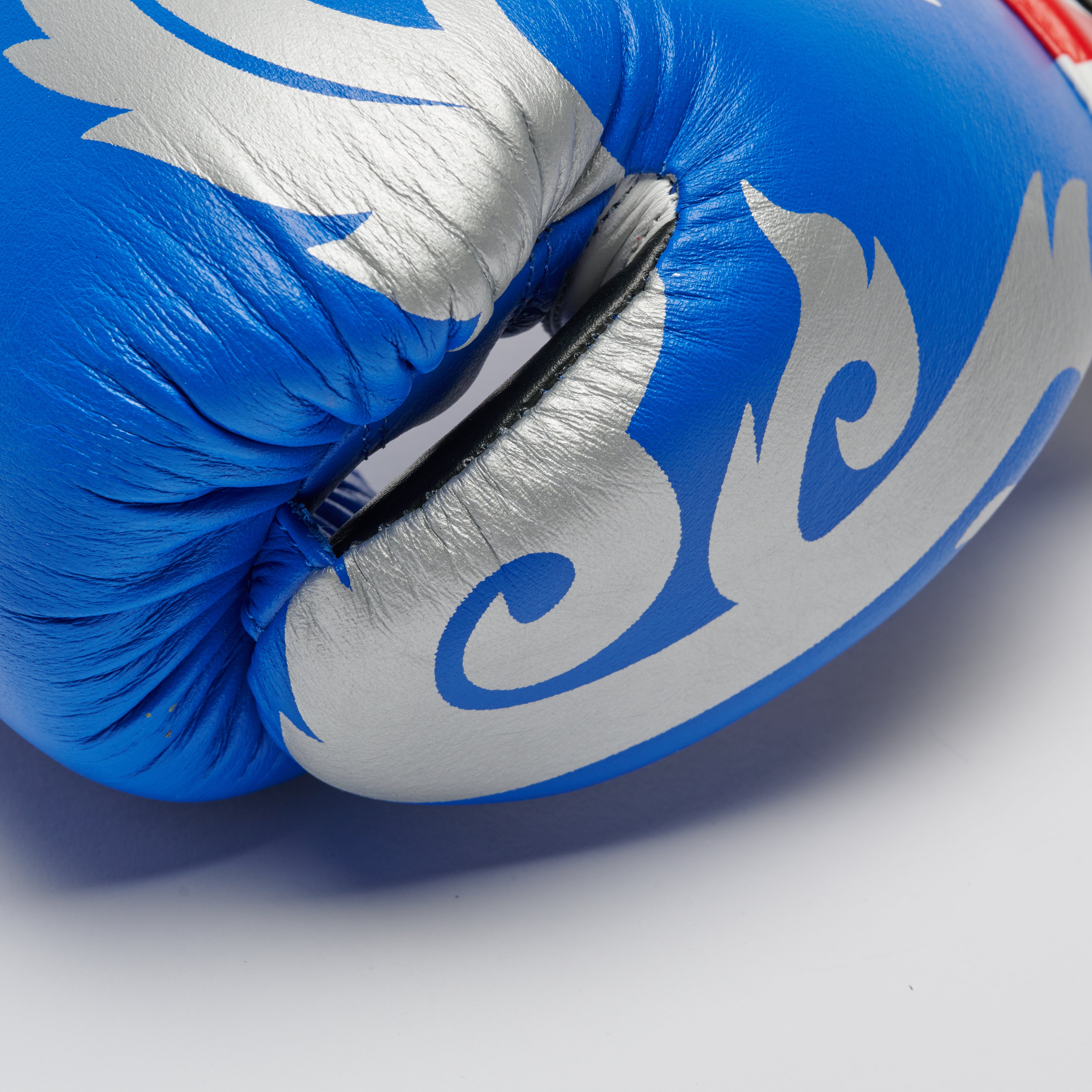 BOXING GLOVES THAI STYLE GN114 blue | Leone 1947 Official Shop