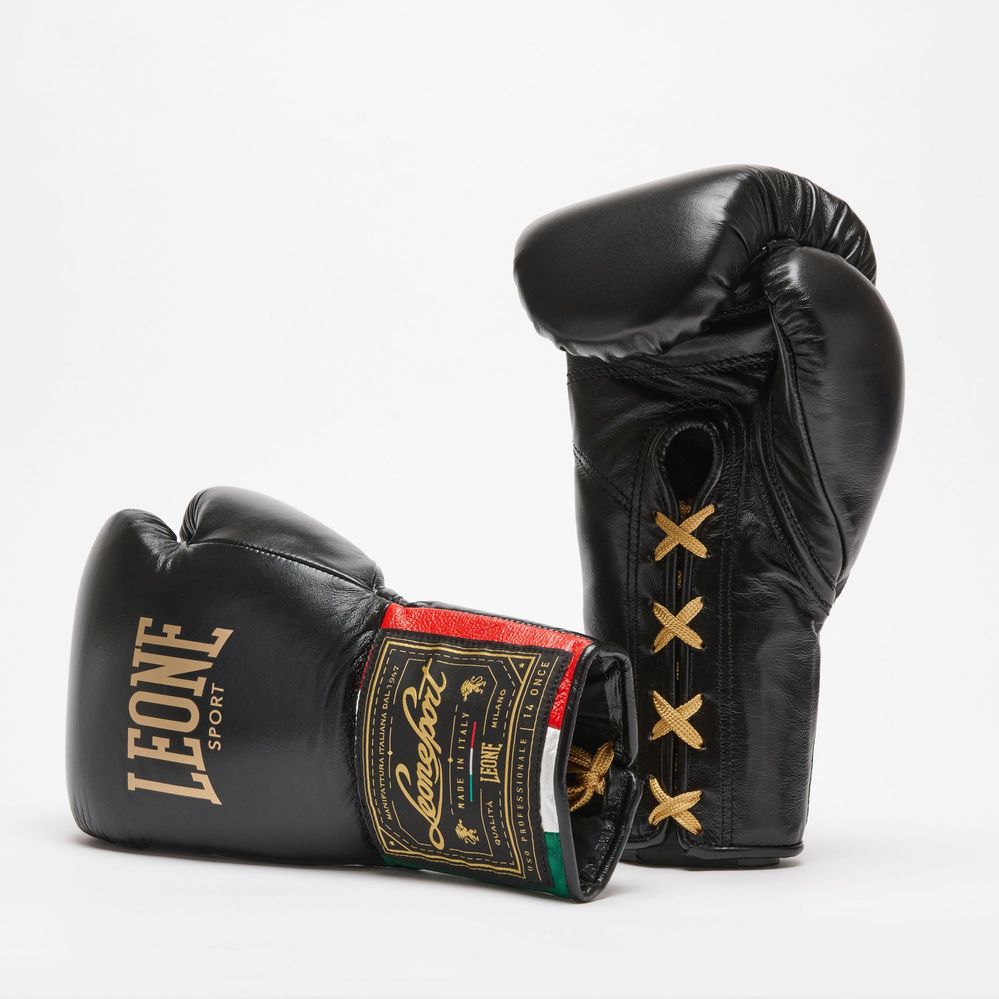 ORLANDO TRICOLOUR BOXING GLOVES WITH LACES